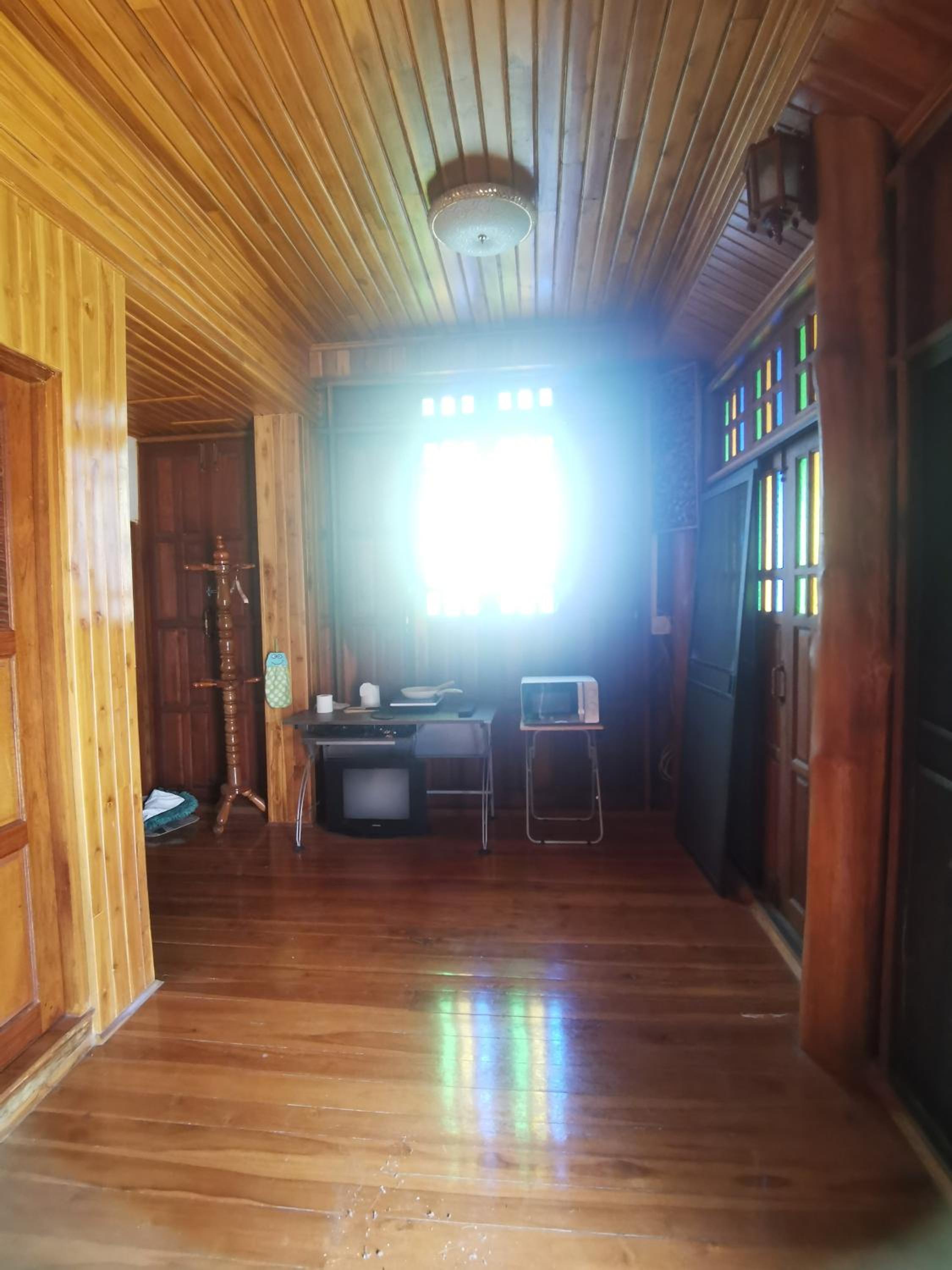 Thai traditional wooden house