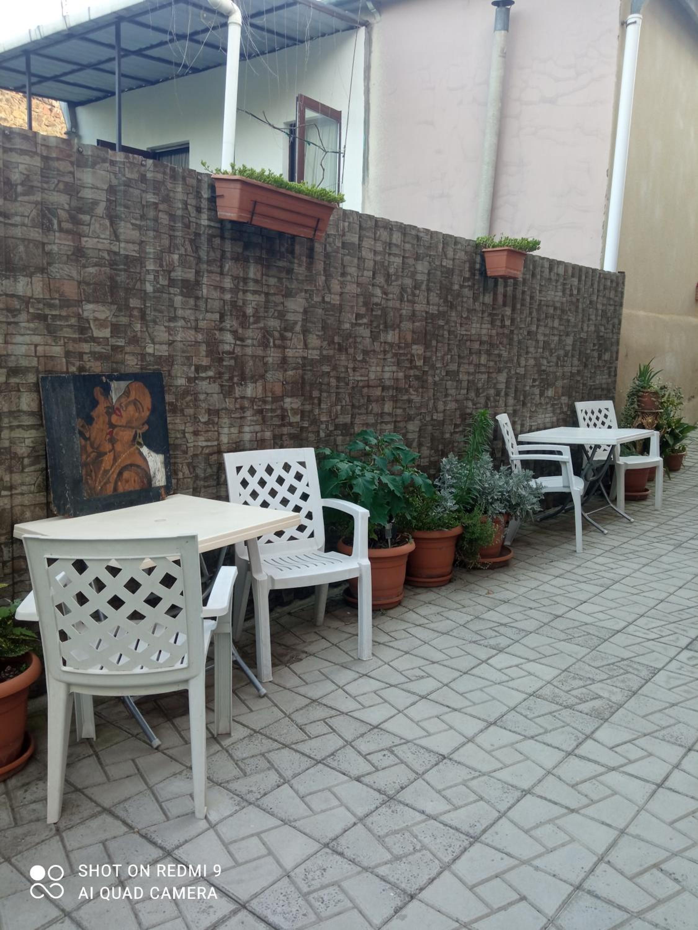 outdoor BBQ area