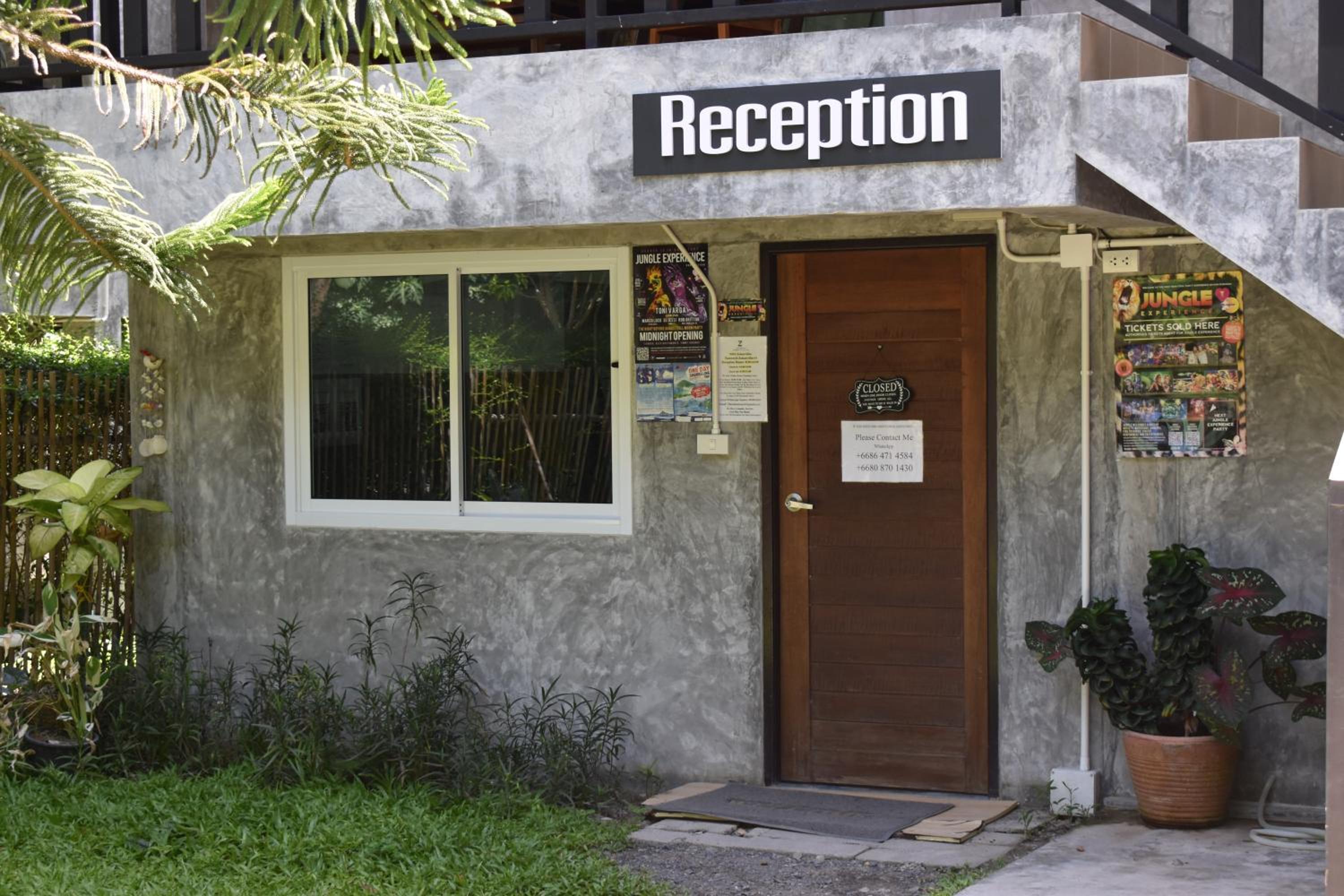 hotel reception
