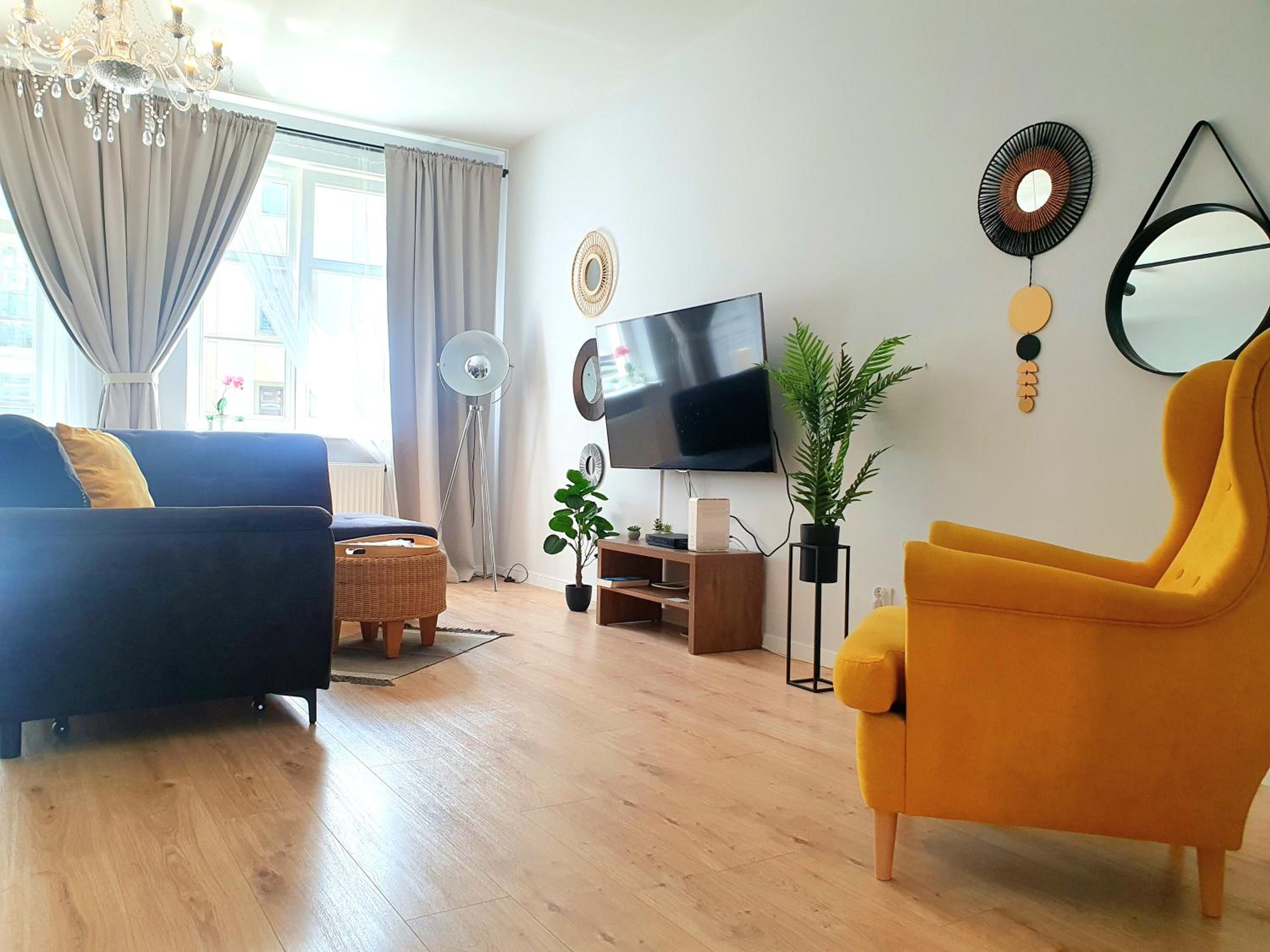 Apartament Amber Dwie Sypialnie Stare Miasto Parking