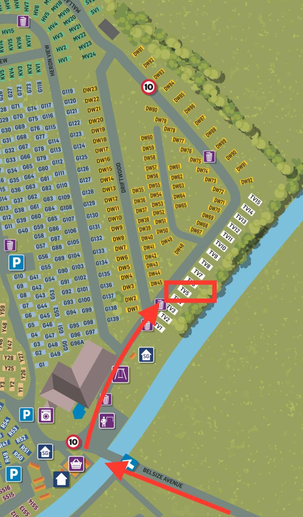 5 mins walk to beach. 3 bedroom caravan. Sleeps 8 view 3
