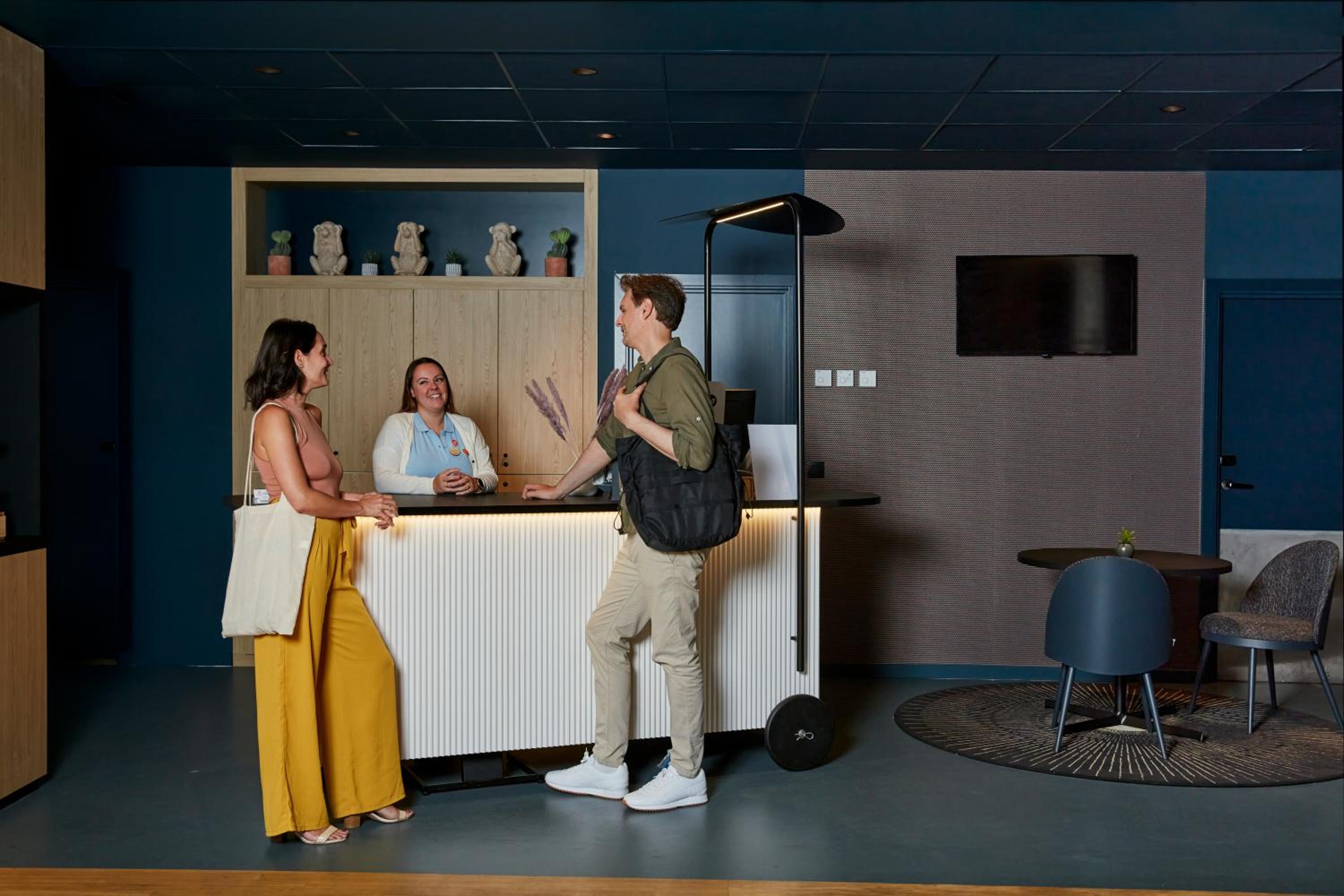 hotel reception