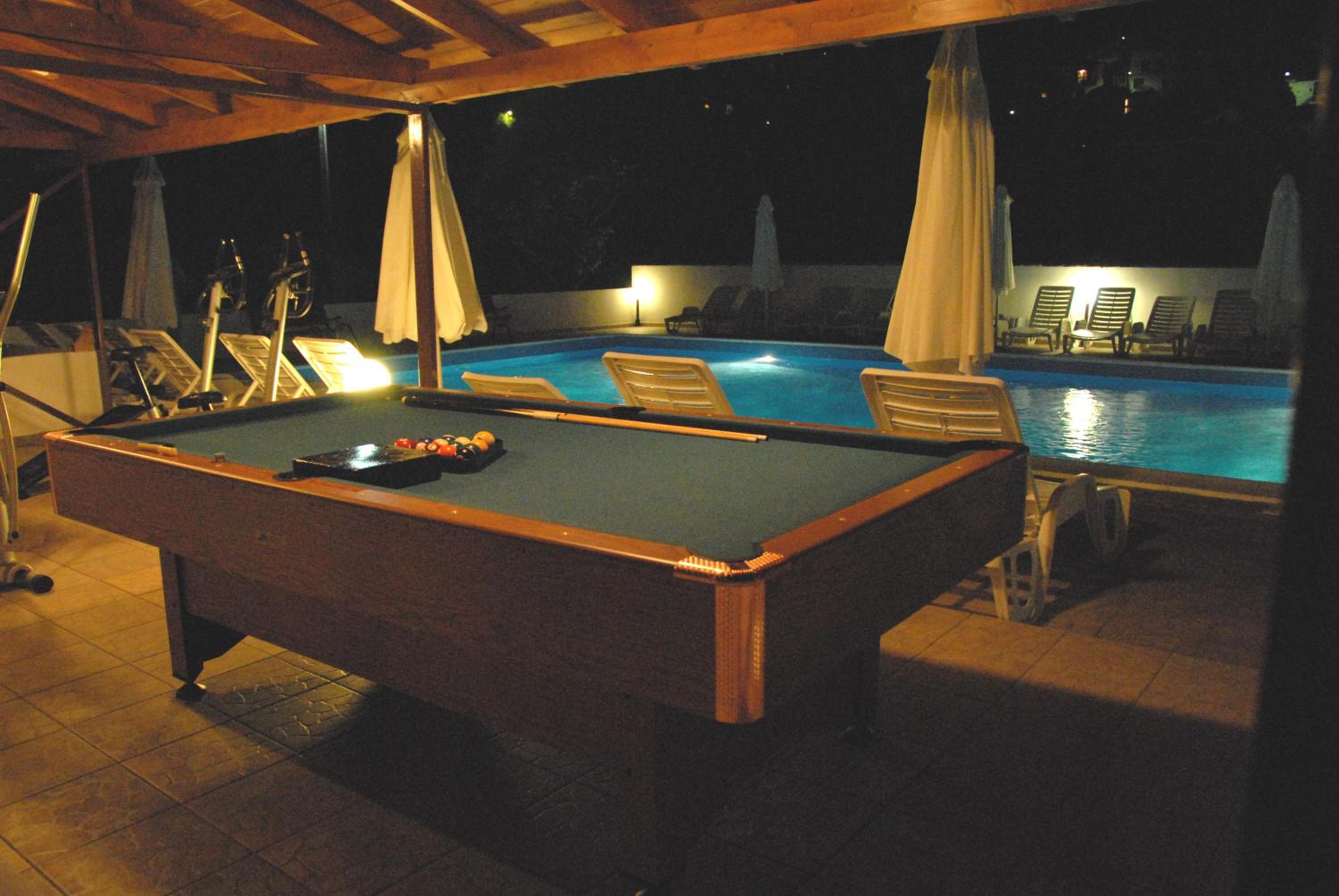 outdoor BBQ area