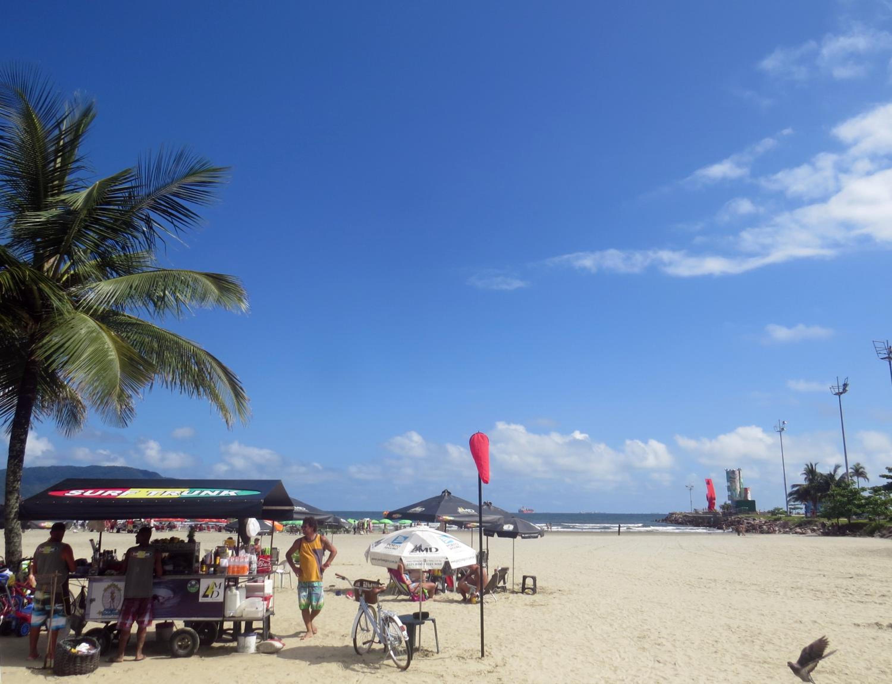 2 dormitórios frente a praia