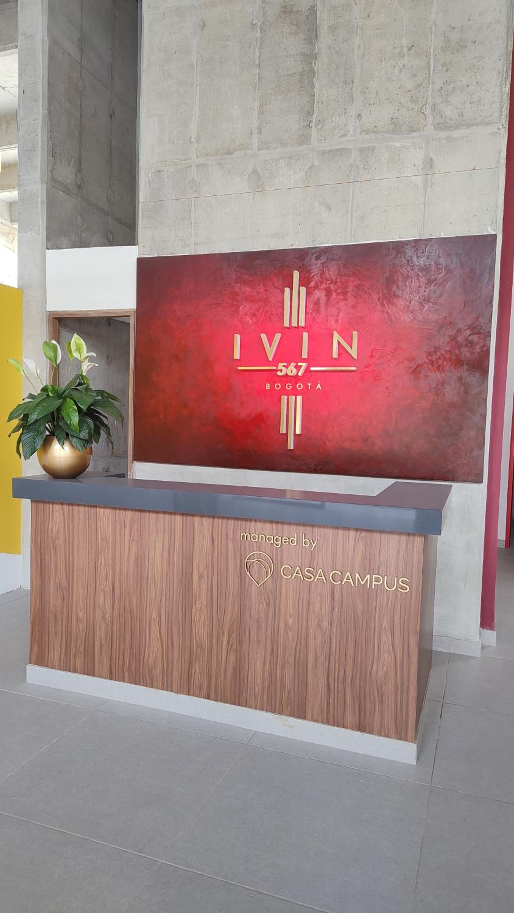 hotel reception