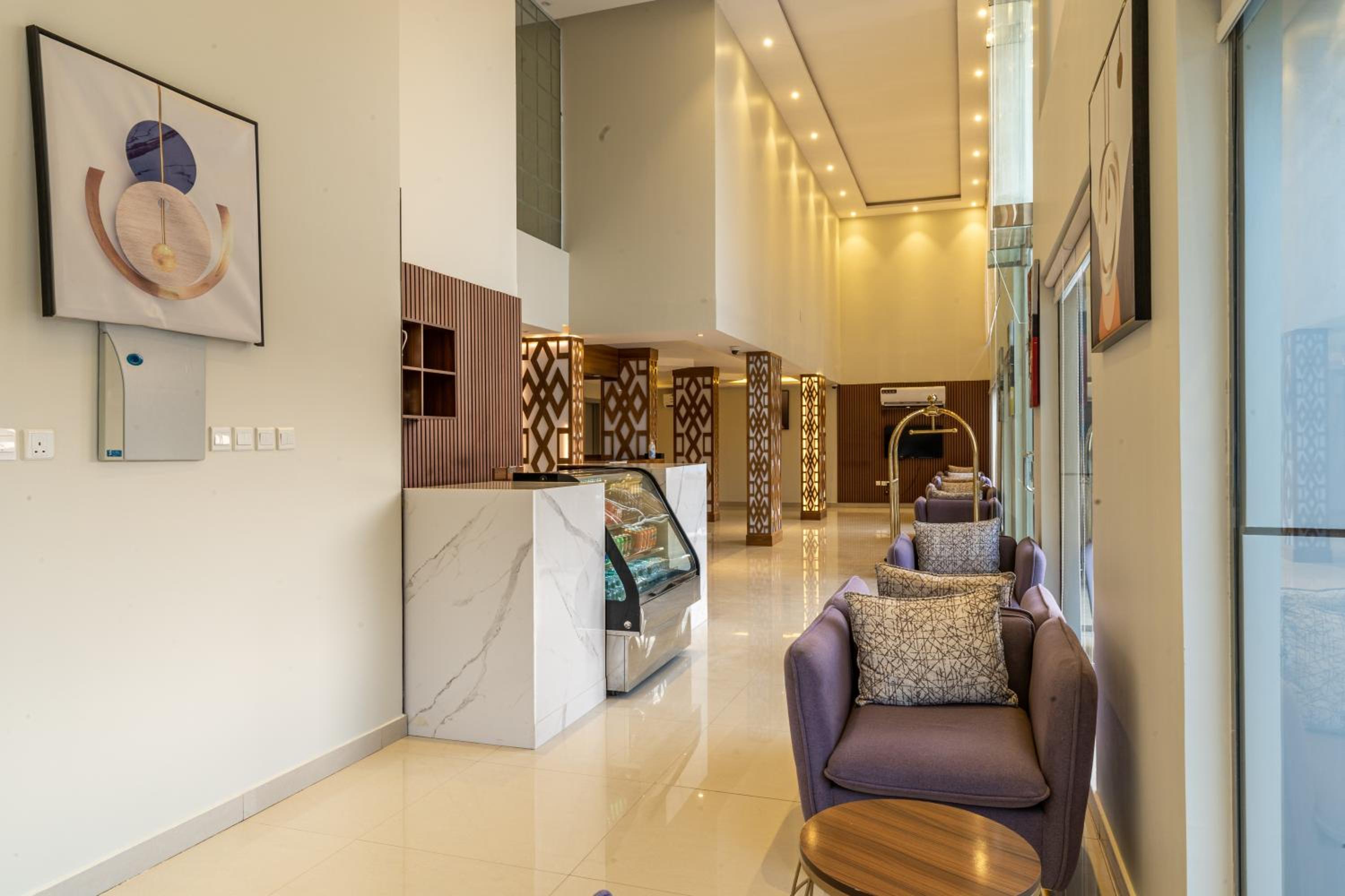 hotel reception