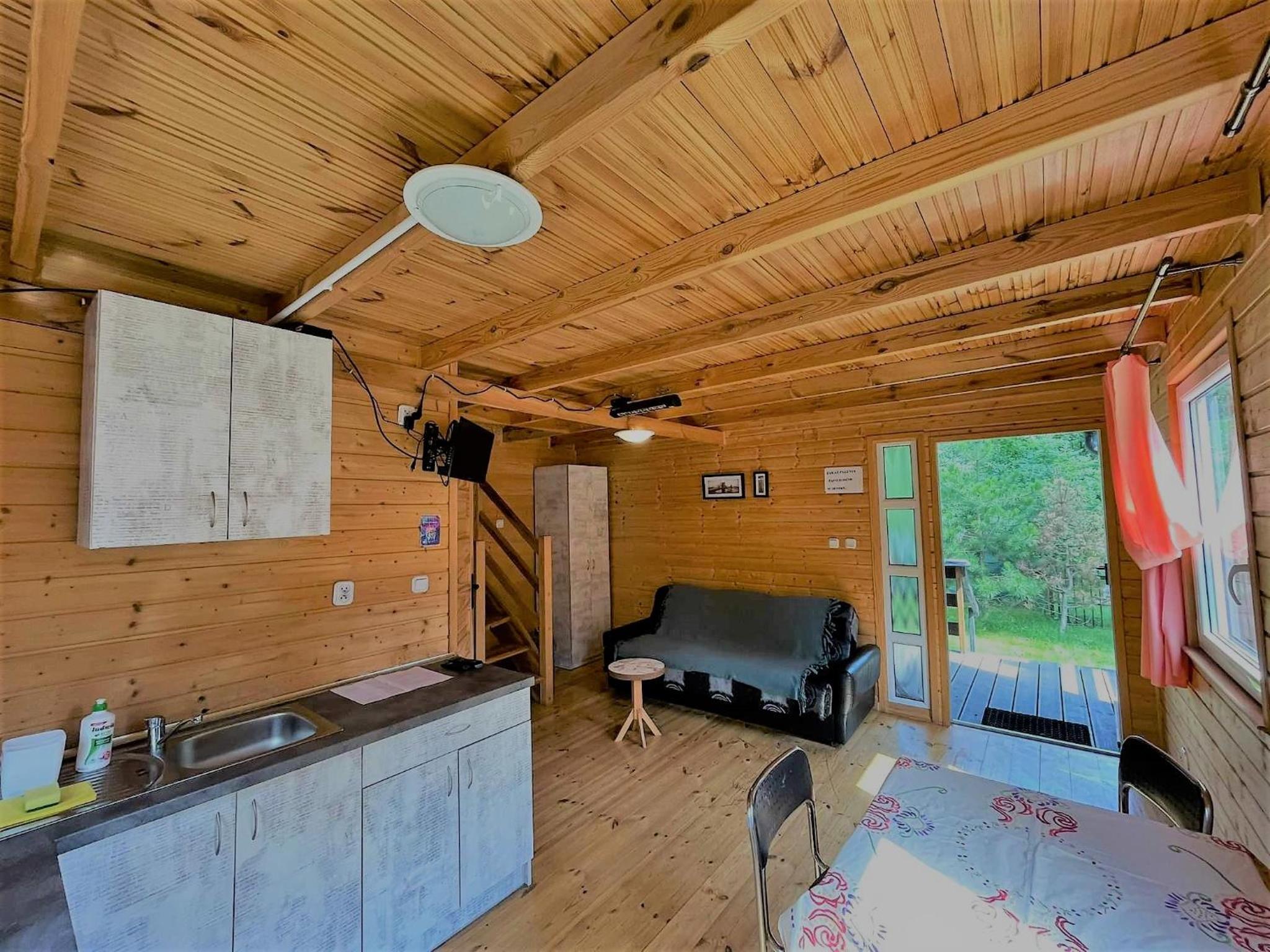 outdoor BBQ area