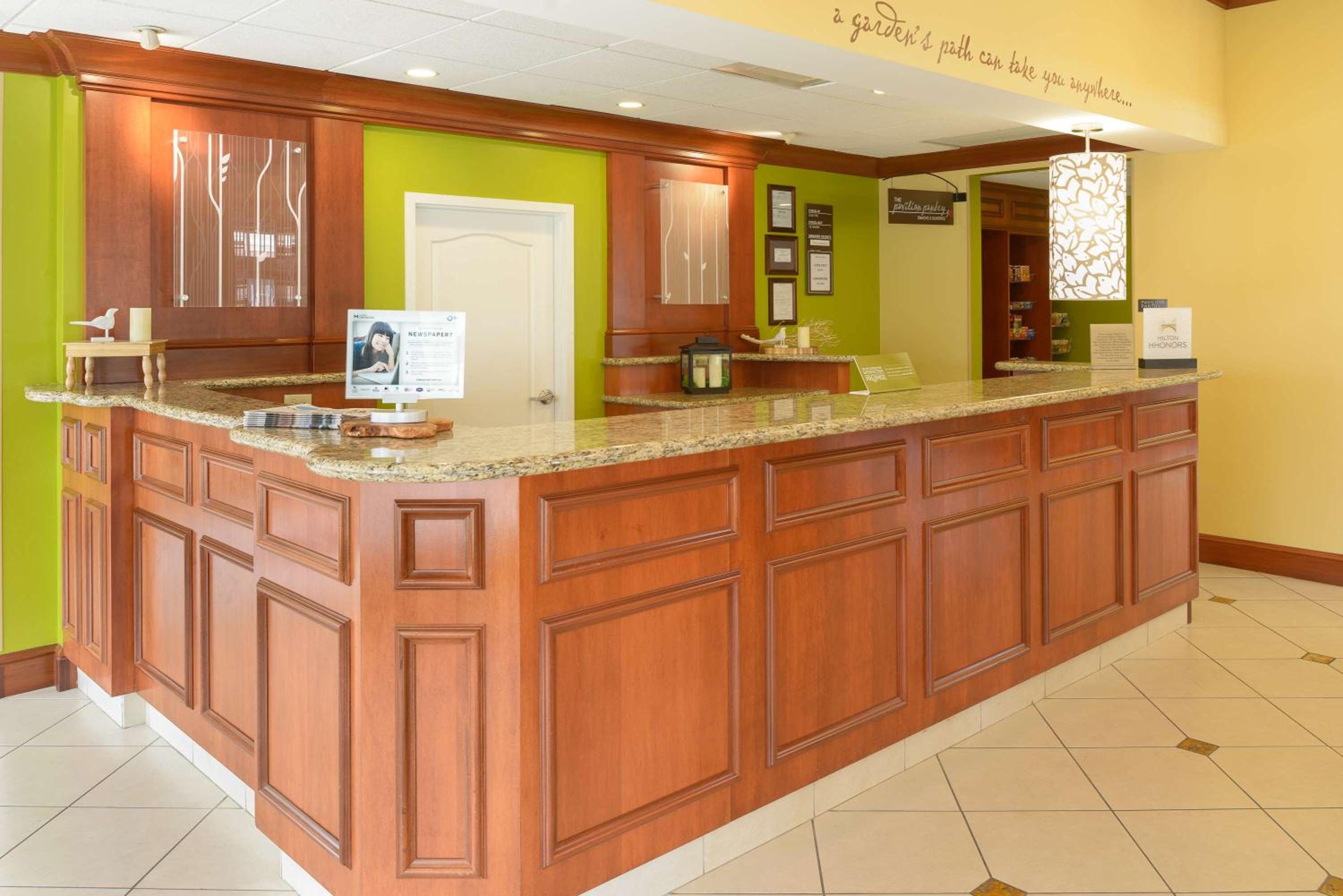 hotel reception
