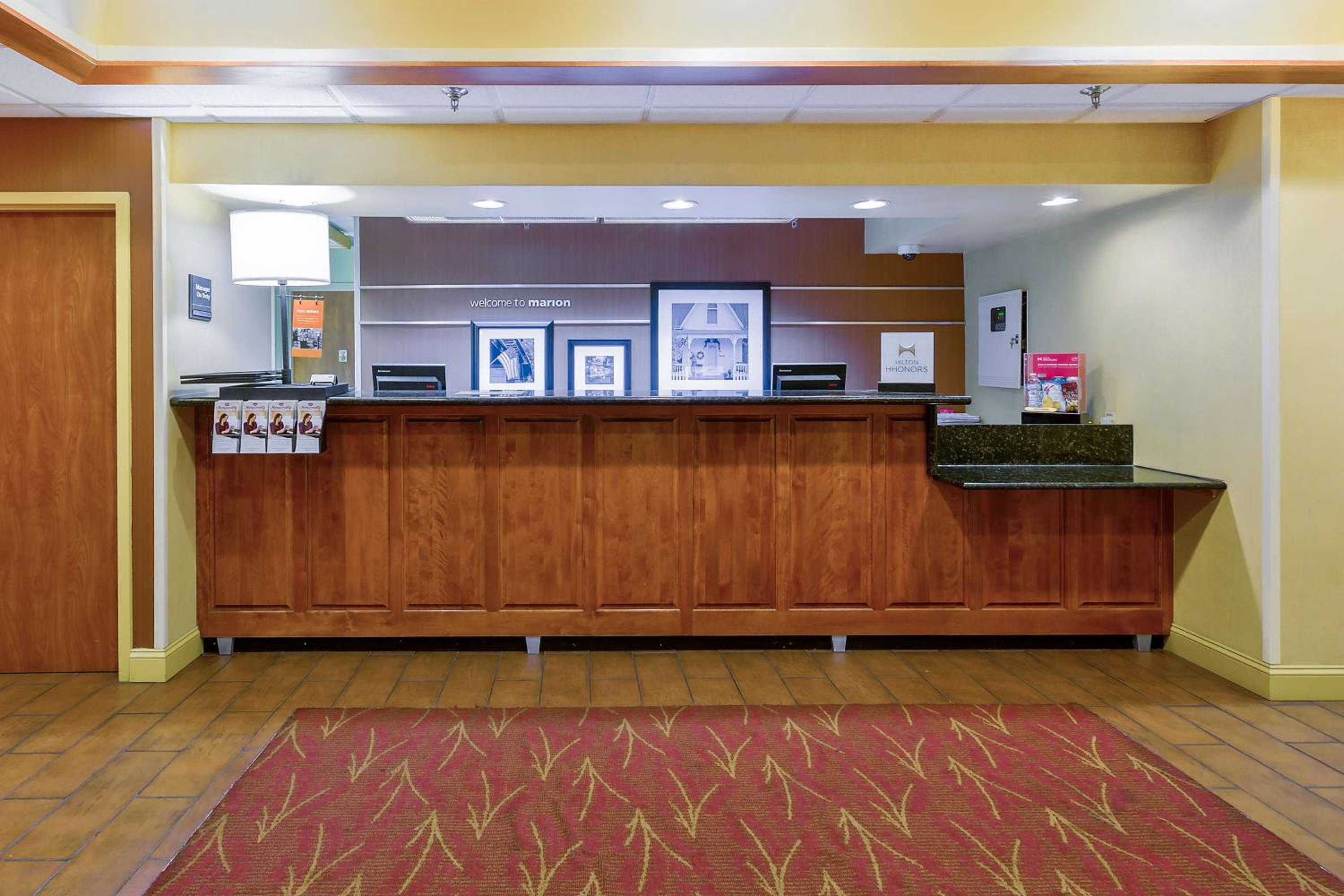 hotel reception