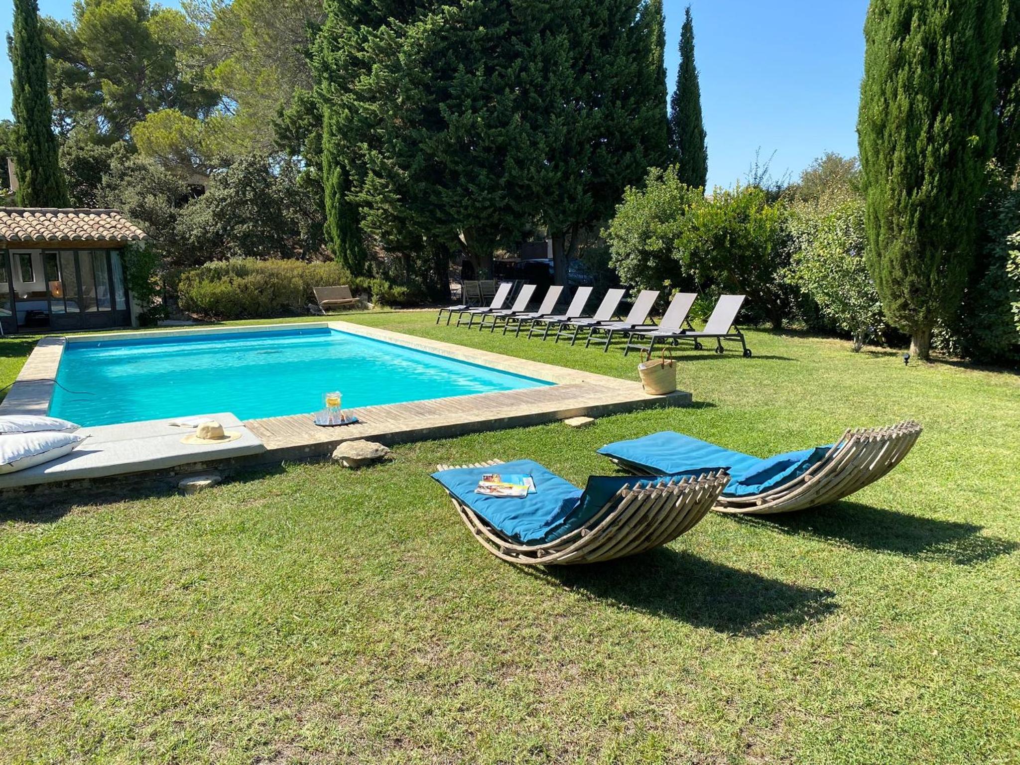 Mas des Alpilles view 2