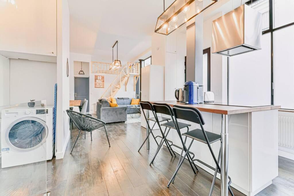 Renovated Design Apartment In Montparnasse