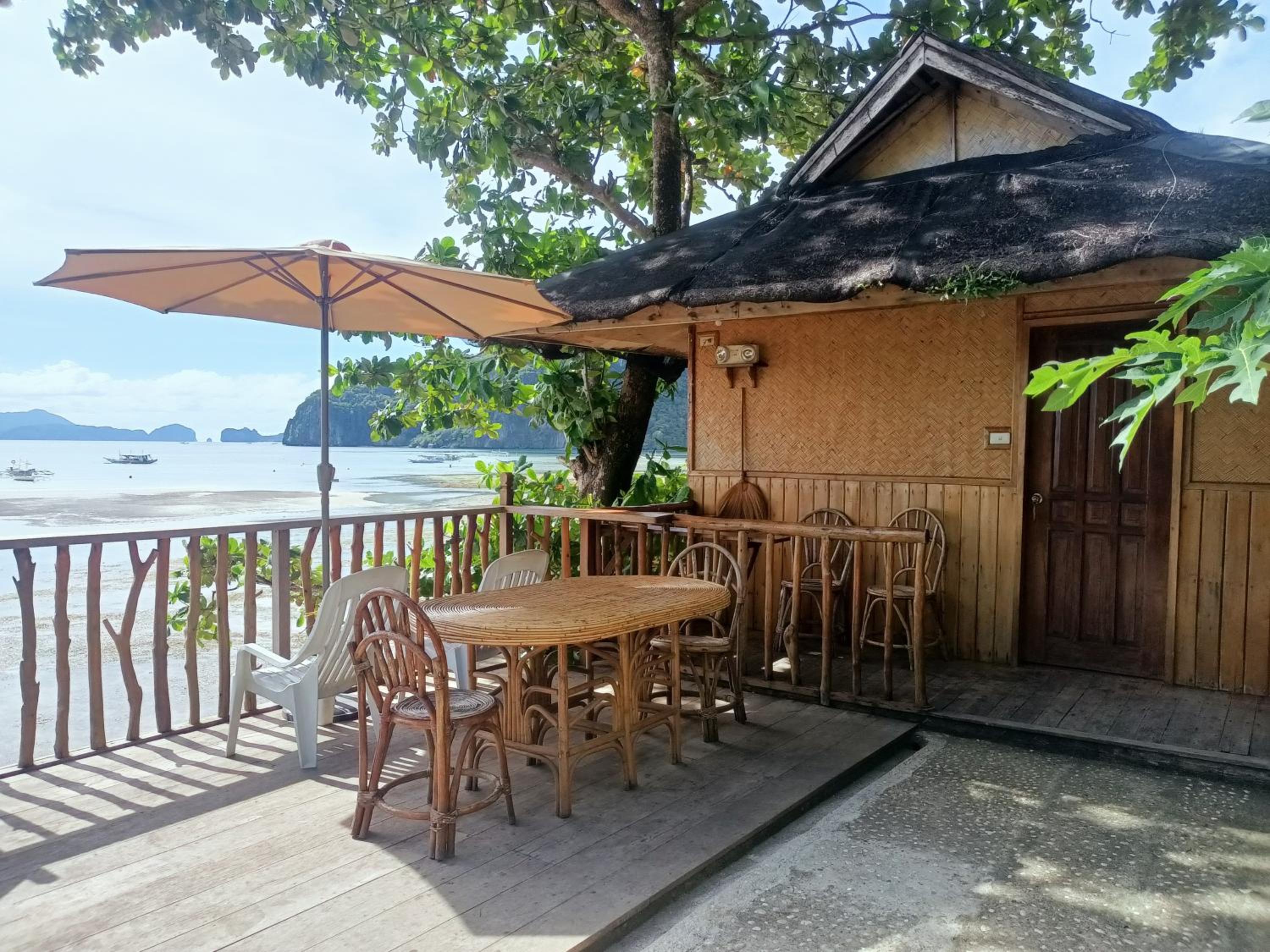 Hut Sunset Island View