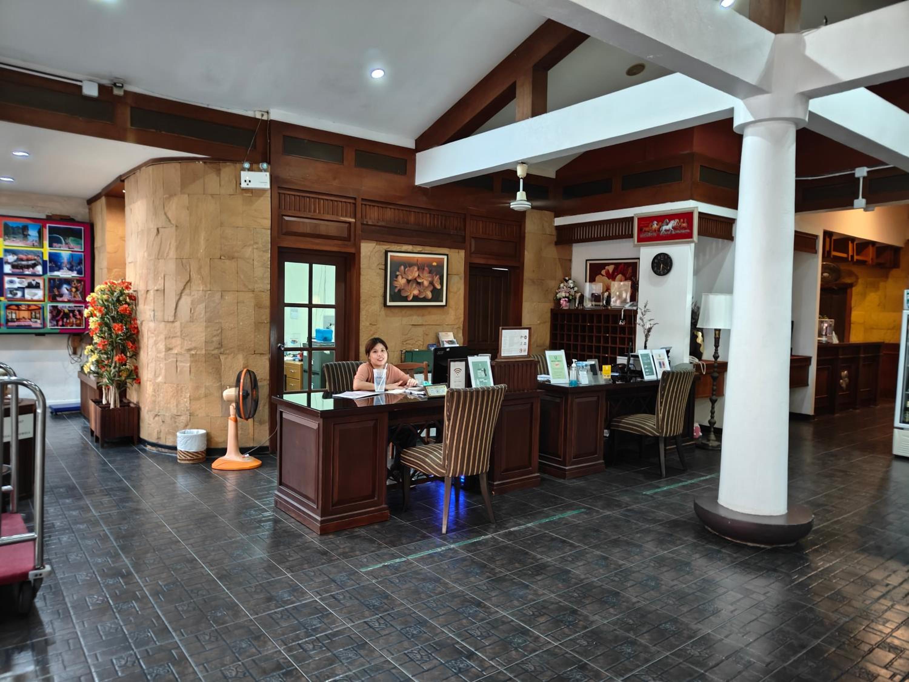 hotel reception