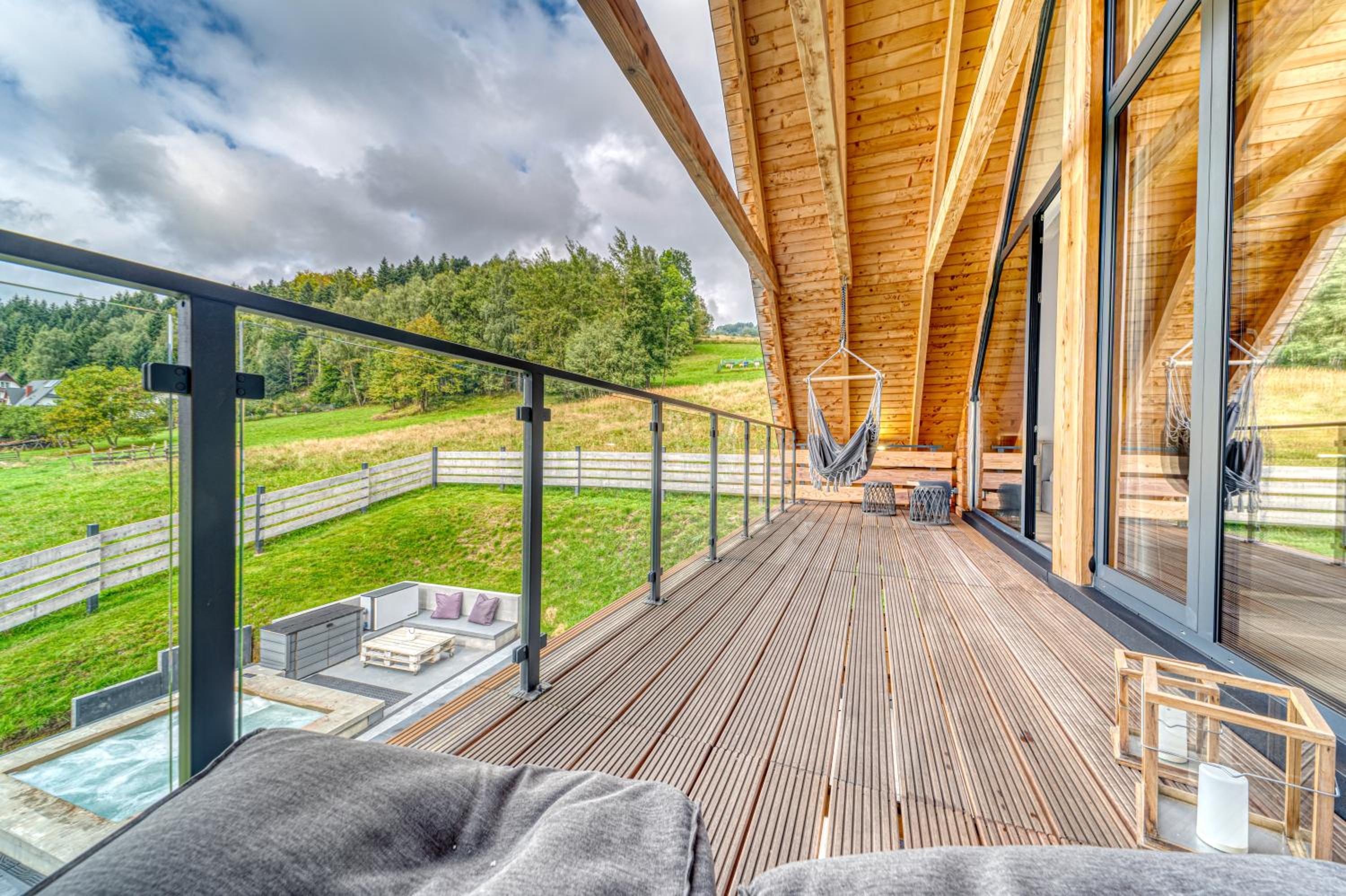 Chalet Pine Tree view 5