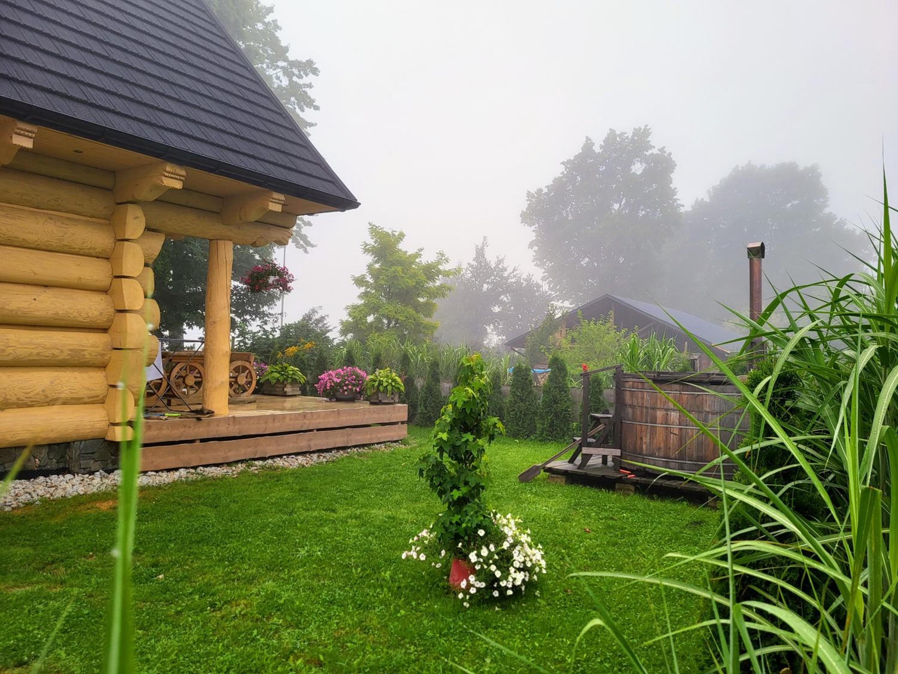 Sudecki Dym z kominkiem koło Karpacza. Agroturystyka