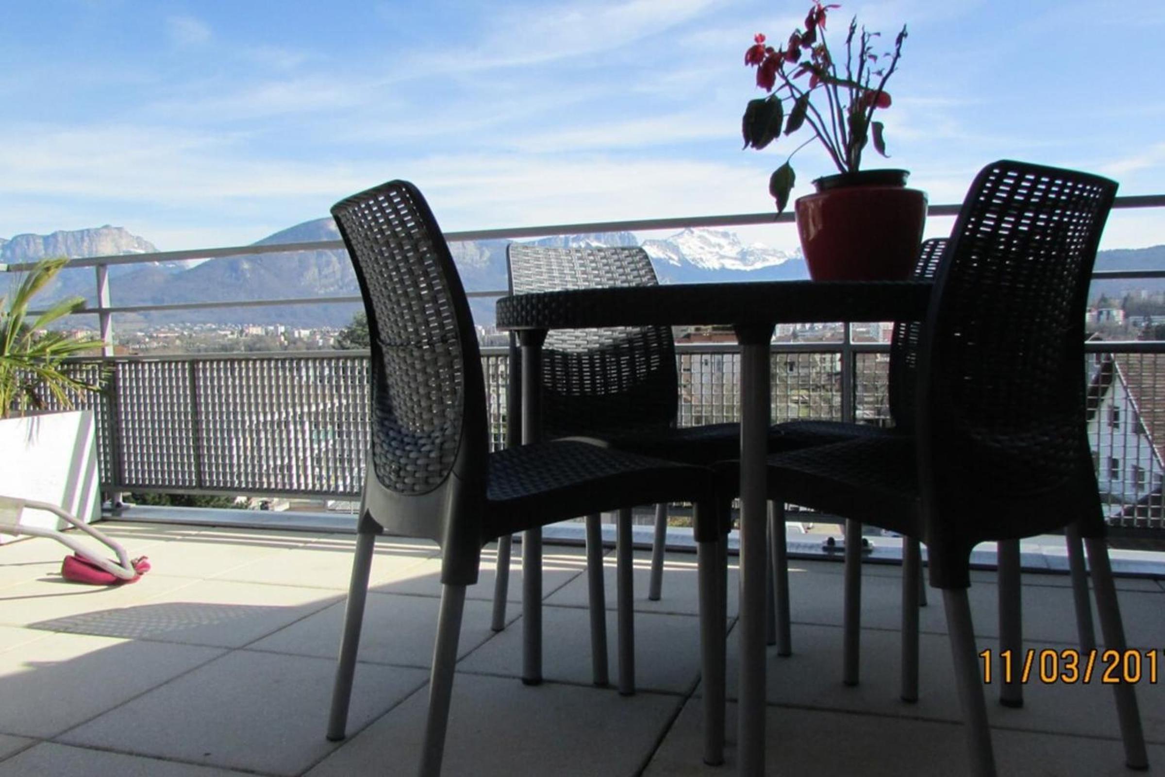 Home on the roof w calm and tranquility