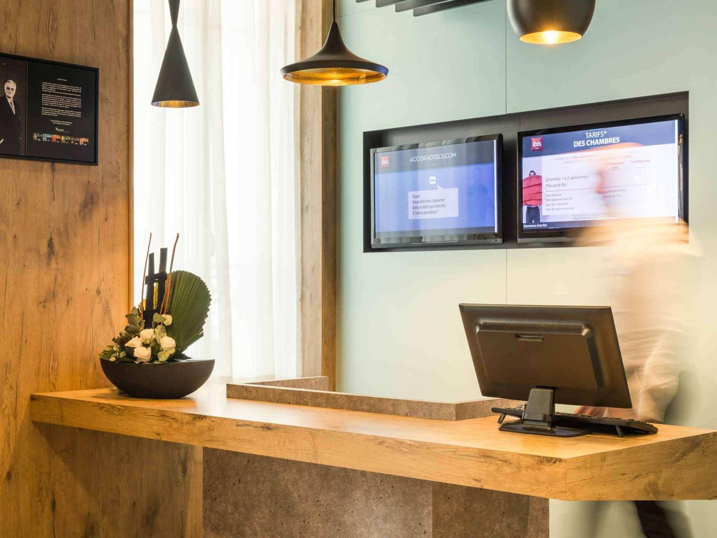 hotel reception