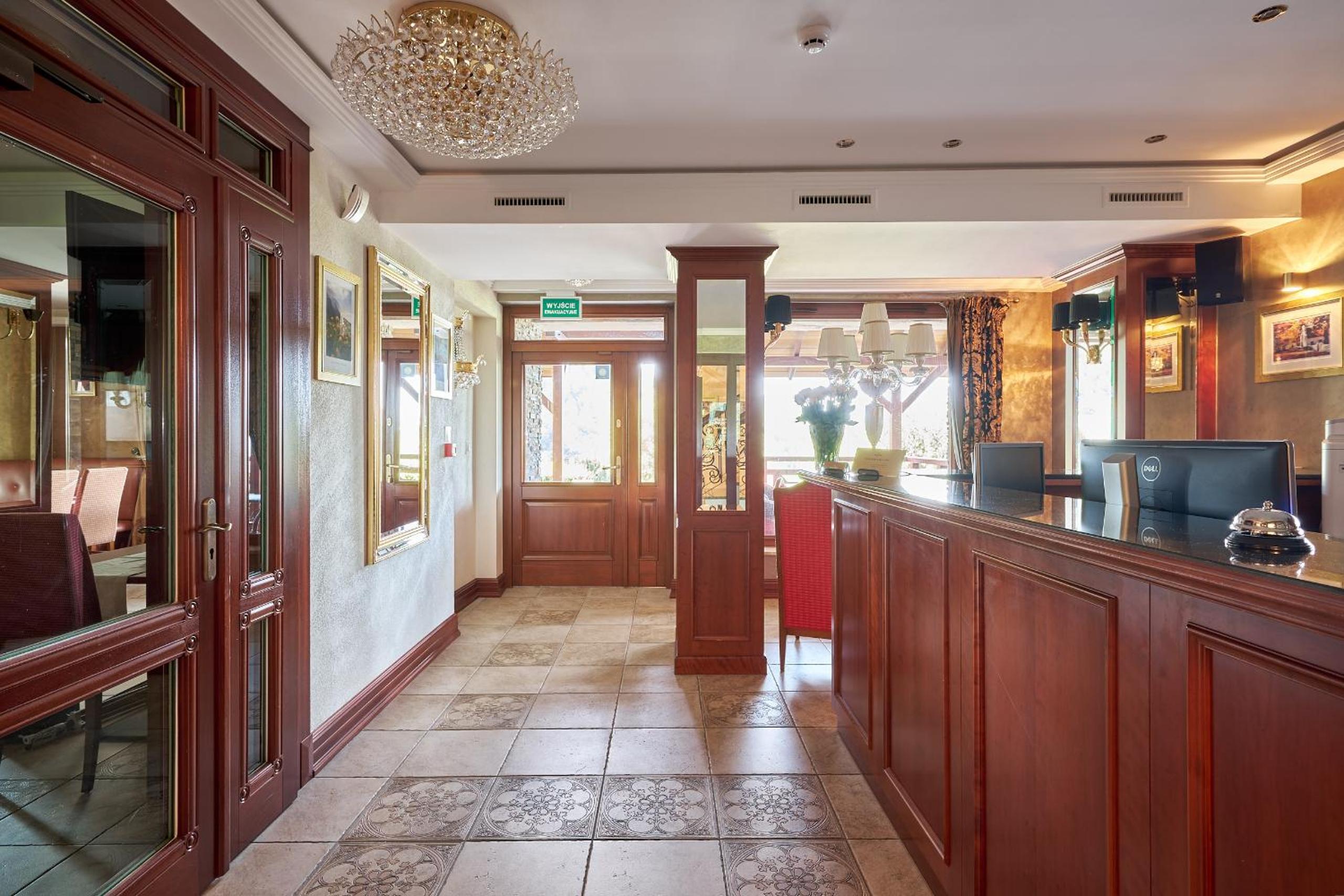 hotel reception