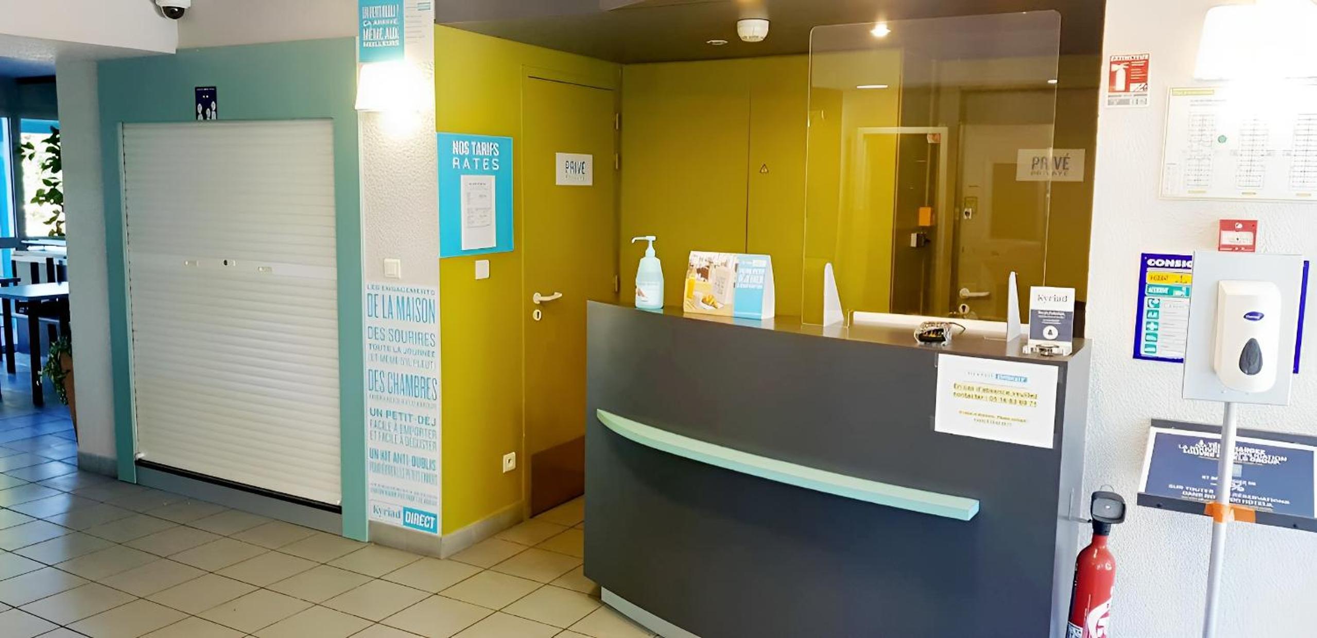 hotel reception