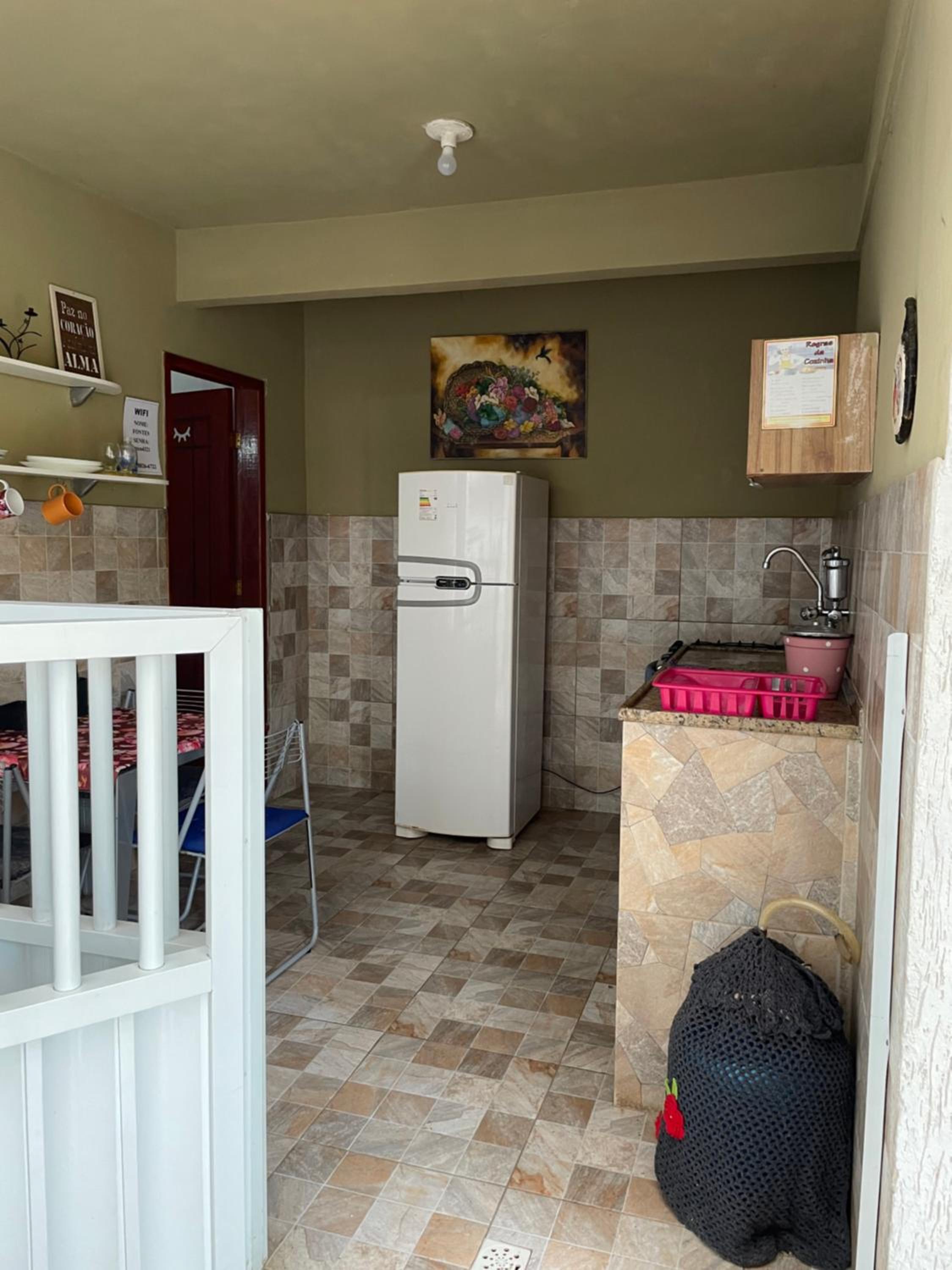 Suíte com cozinha para casal