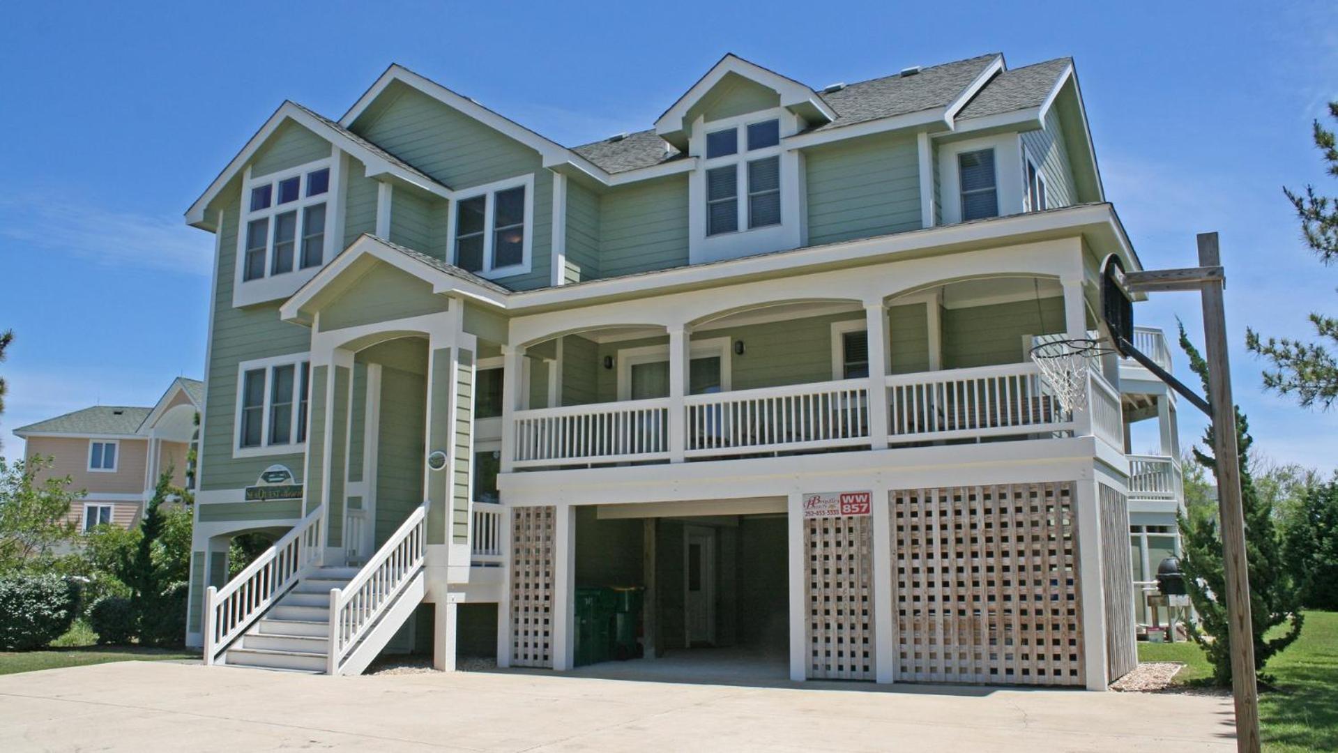 WW857, Seaquest Resort- Oceanside, 7 BRs, Pool Table, Priv Pool, Hot Tub