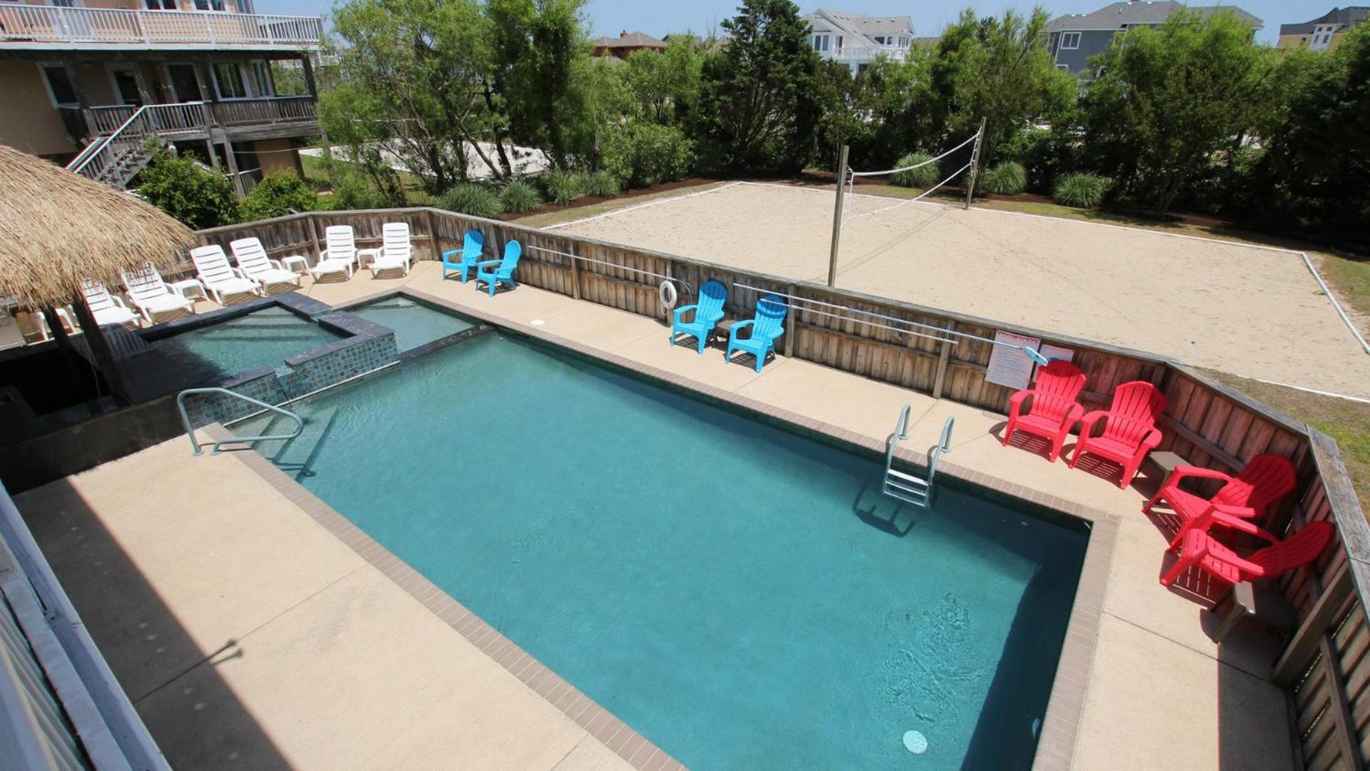 WW857, Seaquest Resort- Oceanside, 7 BRs, Pool Table, Priv Pool, Hot Tub