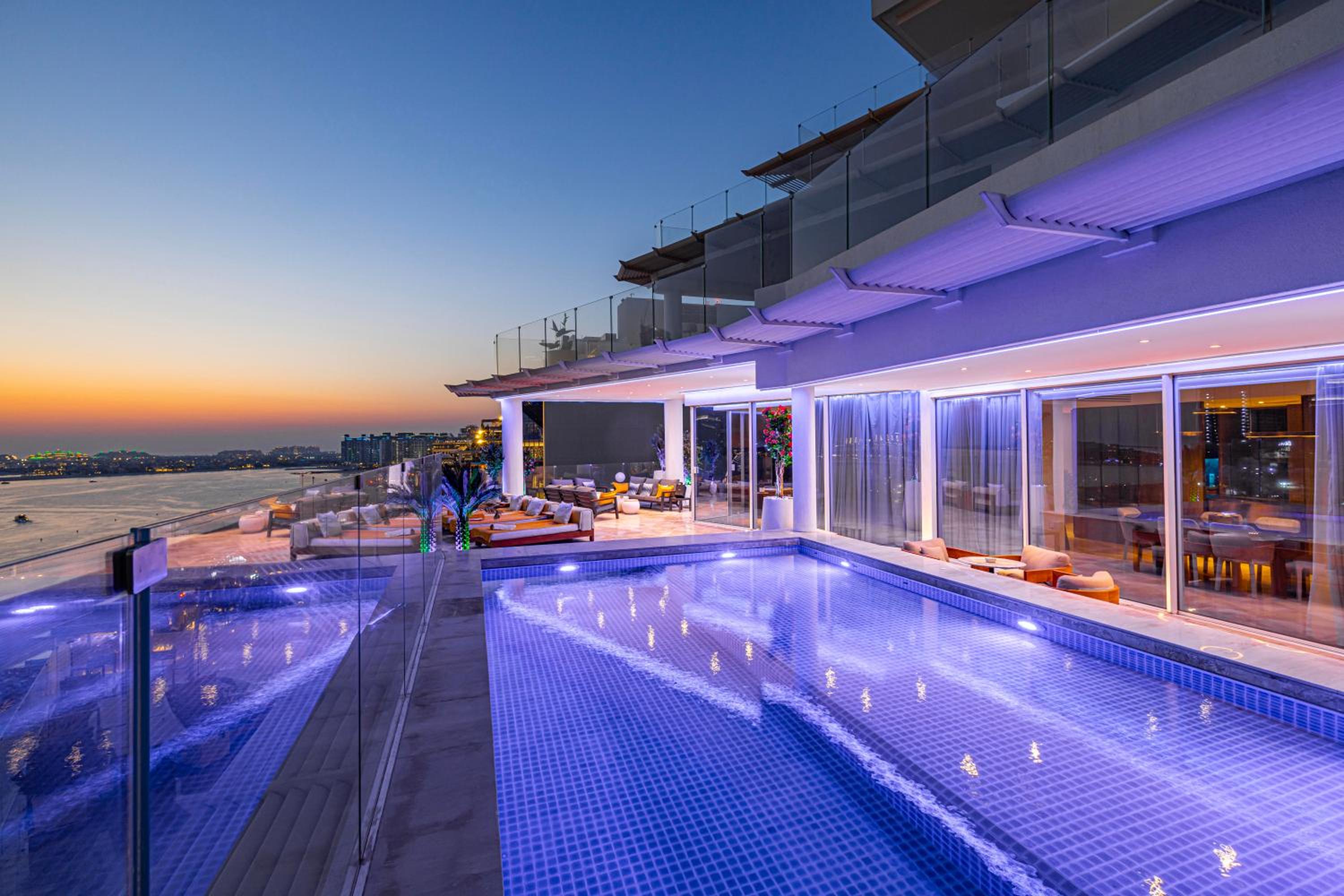 Five Palm Luxury Penthouse Full Sea Marina View & Private Pool