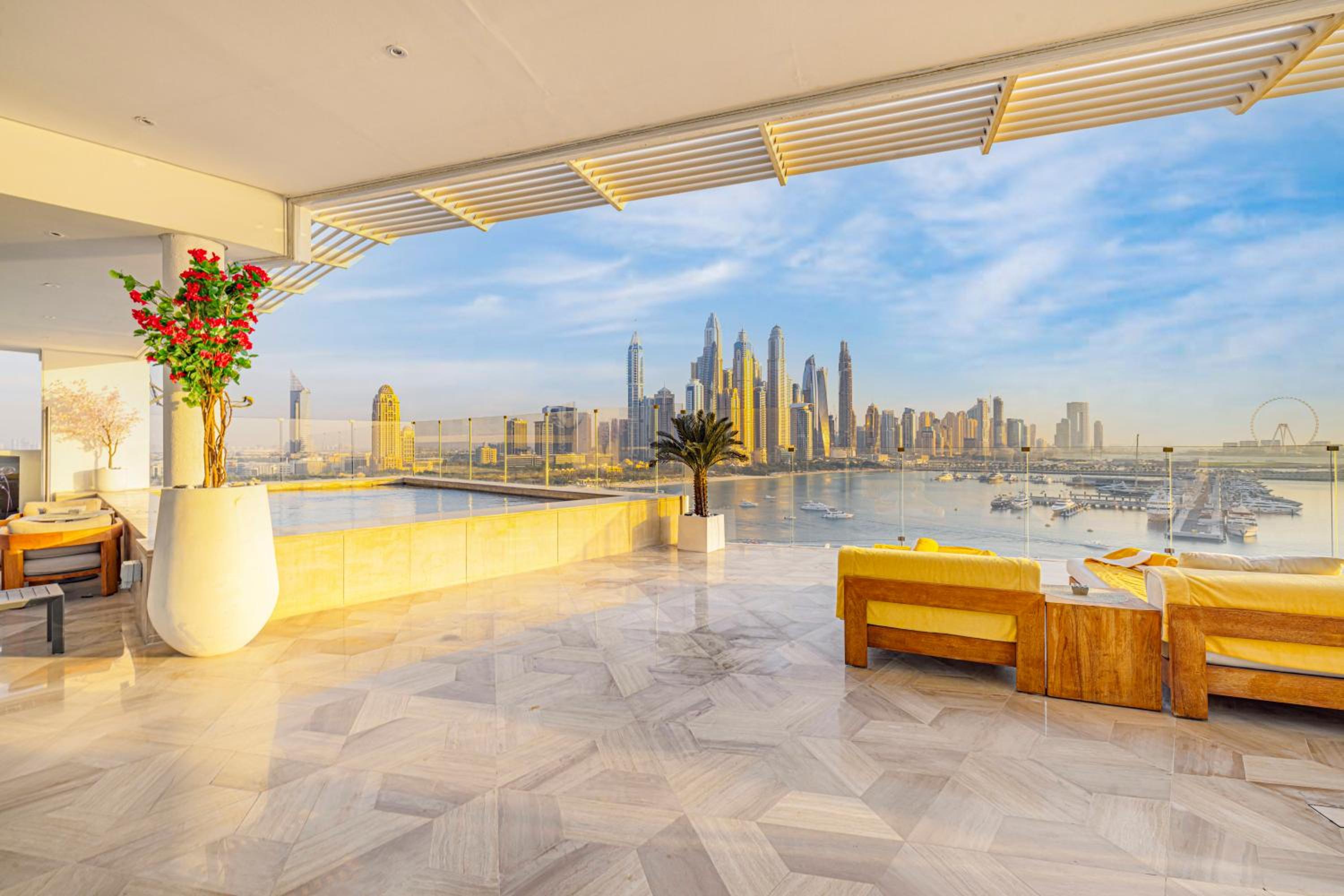 Five Palm Luxury Penthouse Full Sea Marina View & Private Pool