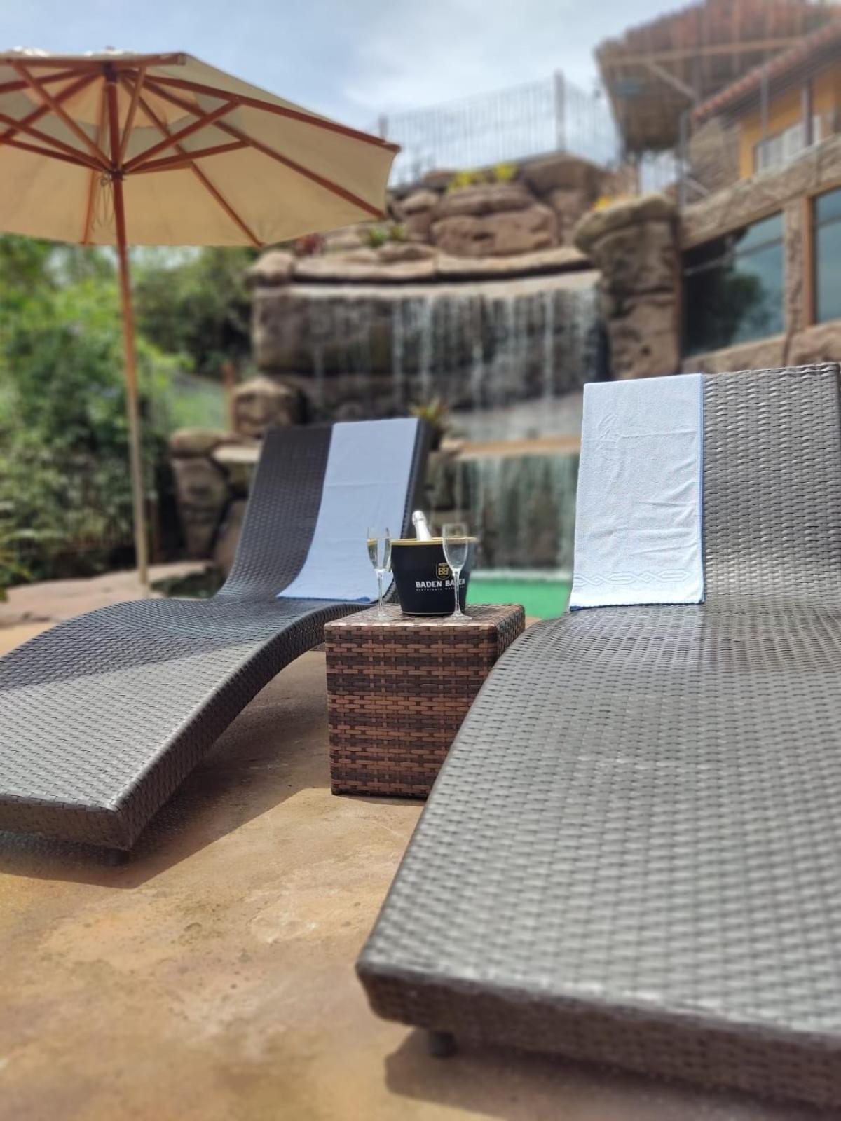 outdoor BBQ area