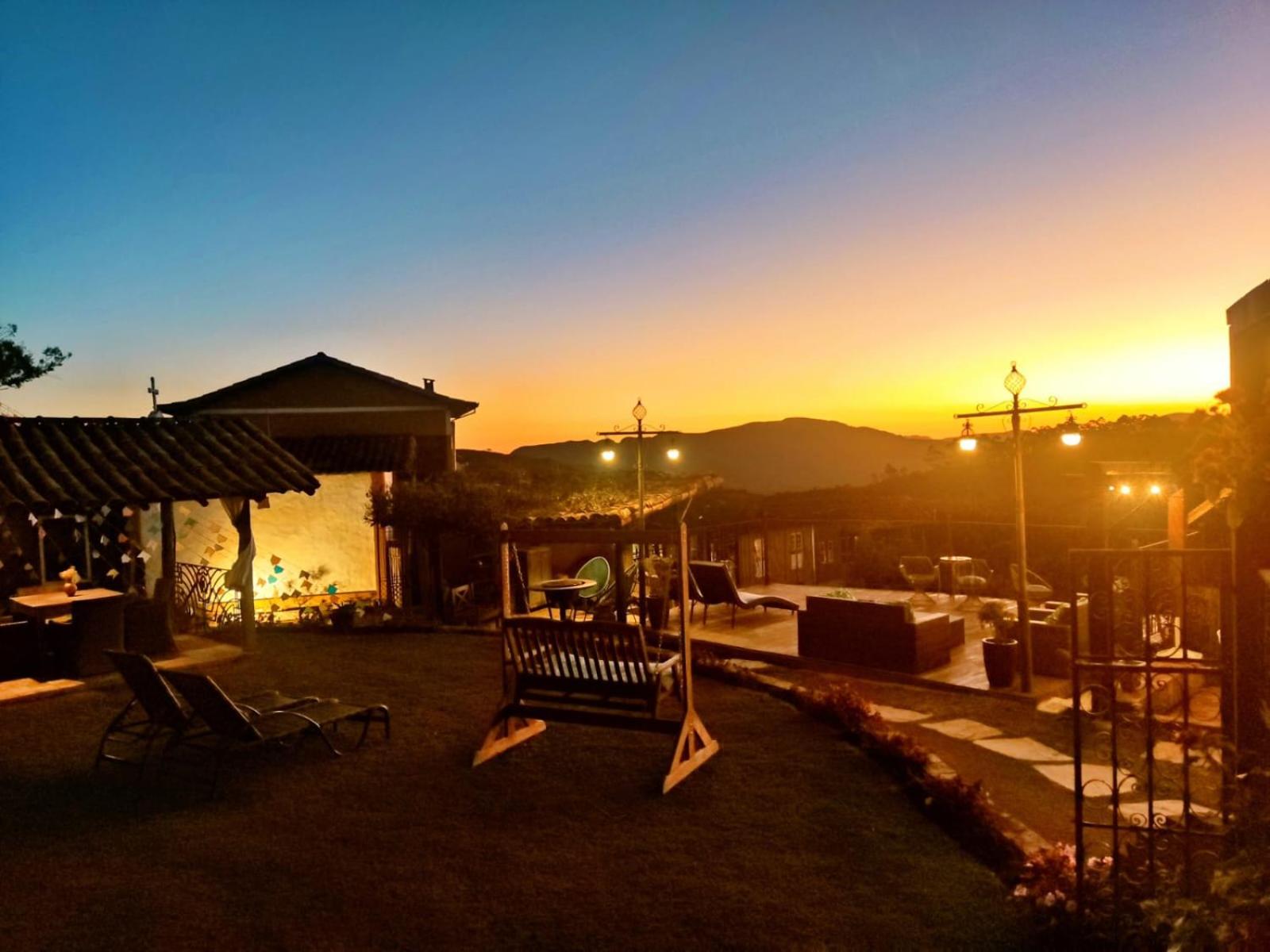 outdoor BBQ area