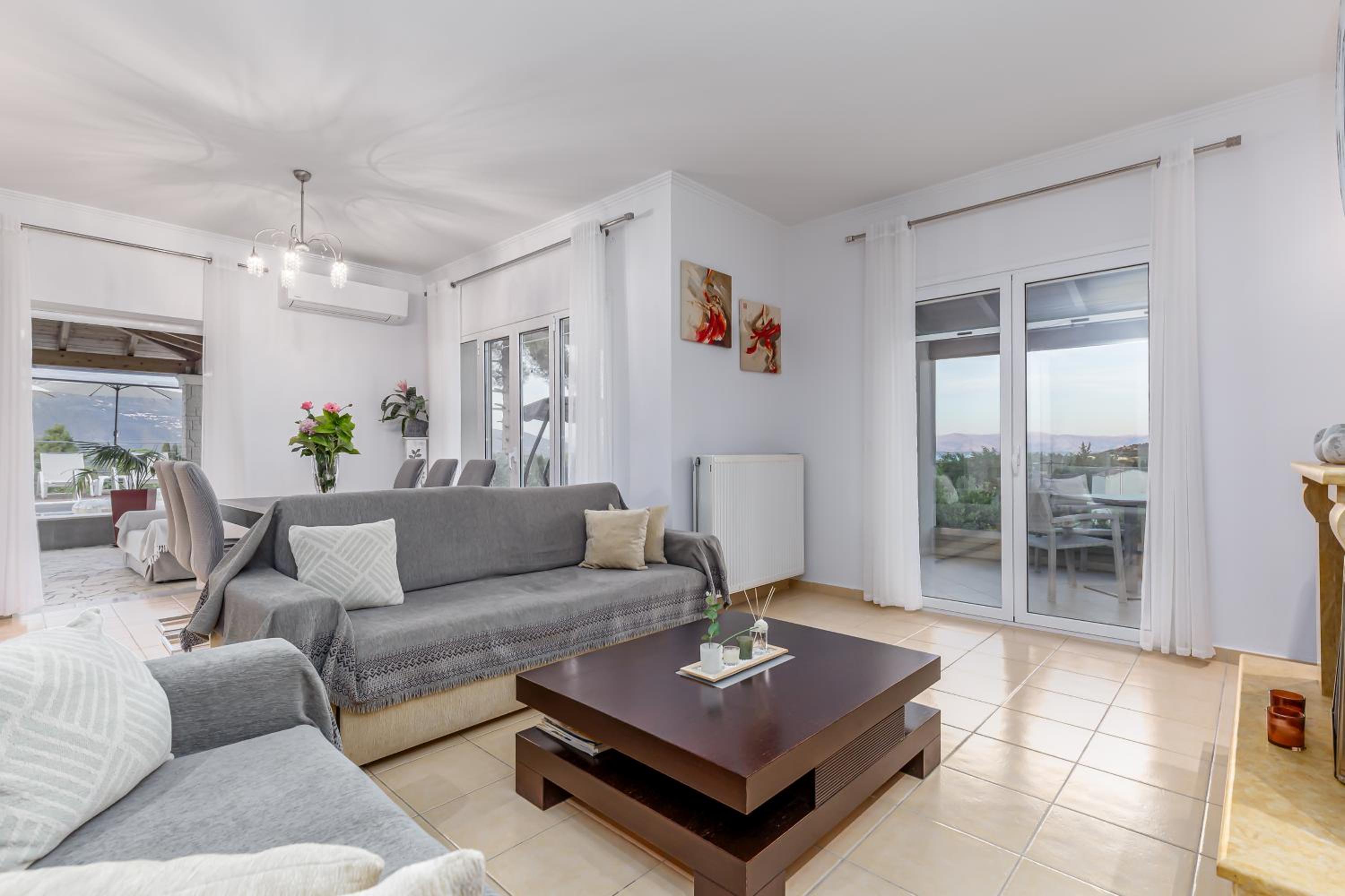 VILLA OLIVIA CORFU - Amazing sea-view 3 bedroom villa with a pool