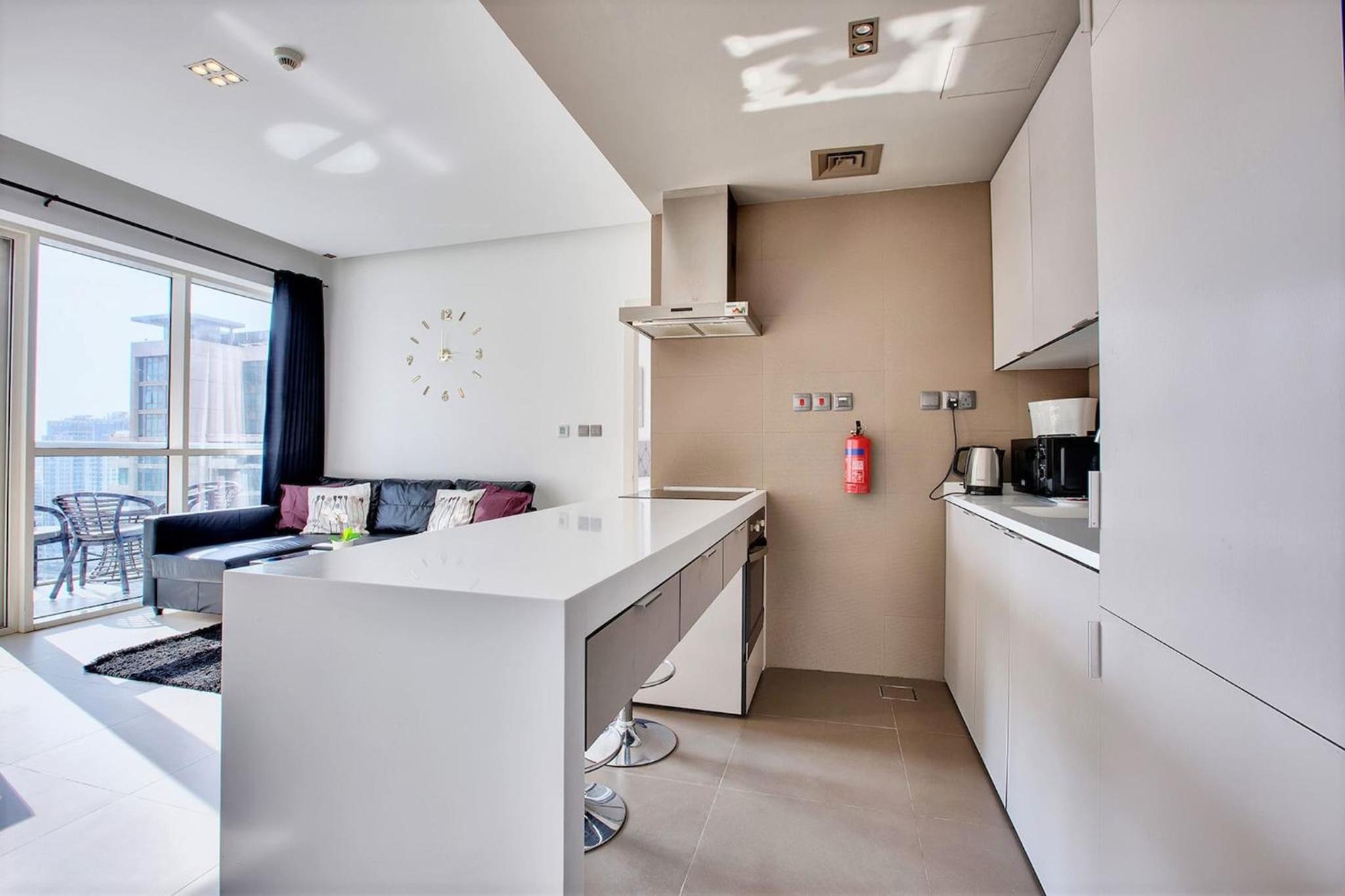New Stylish 1 BD in West Avenue Marina