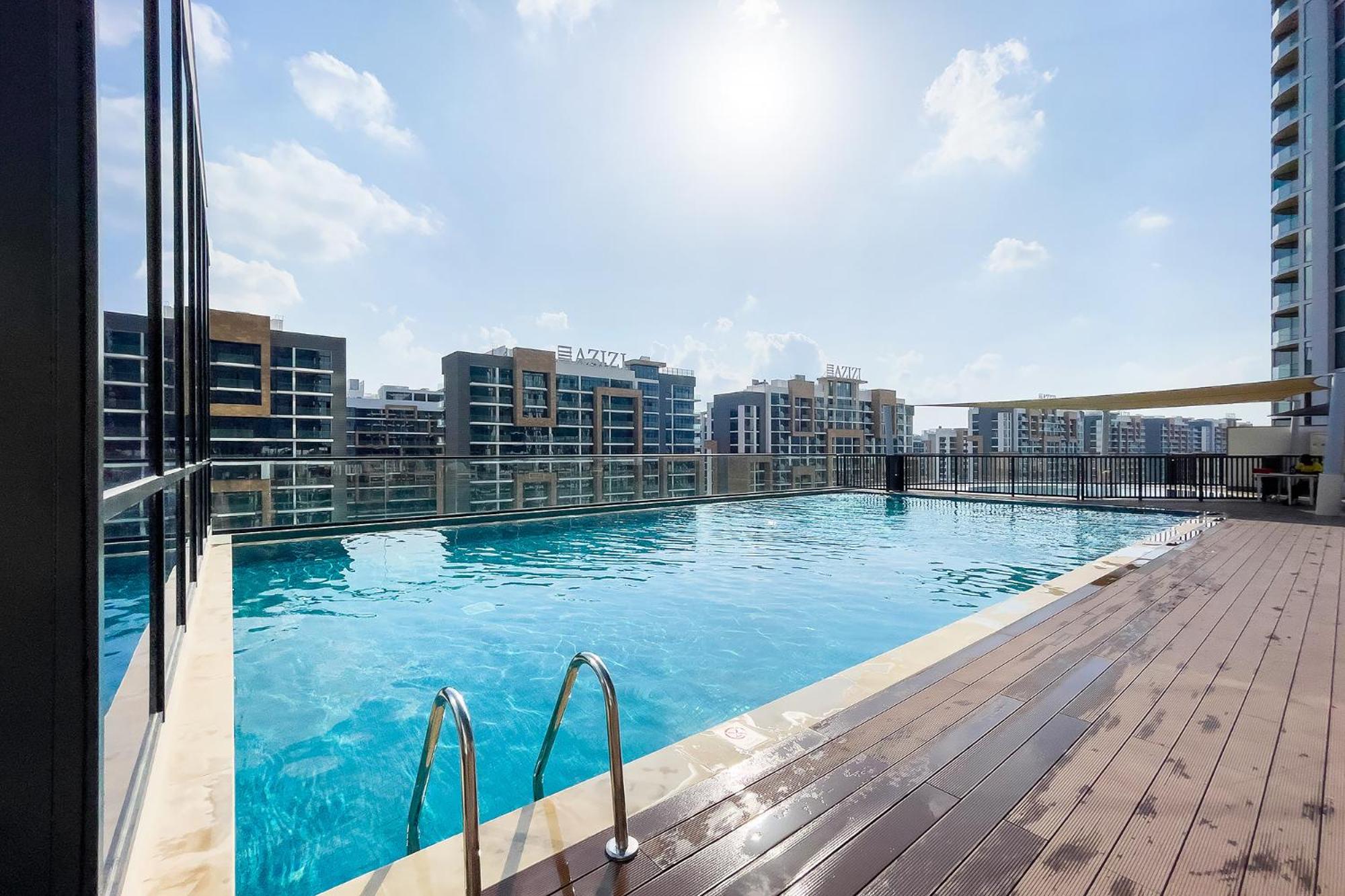 Sobha Waves 1BR with panoramic views of the city