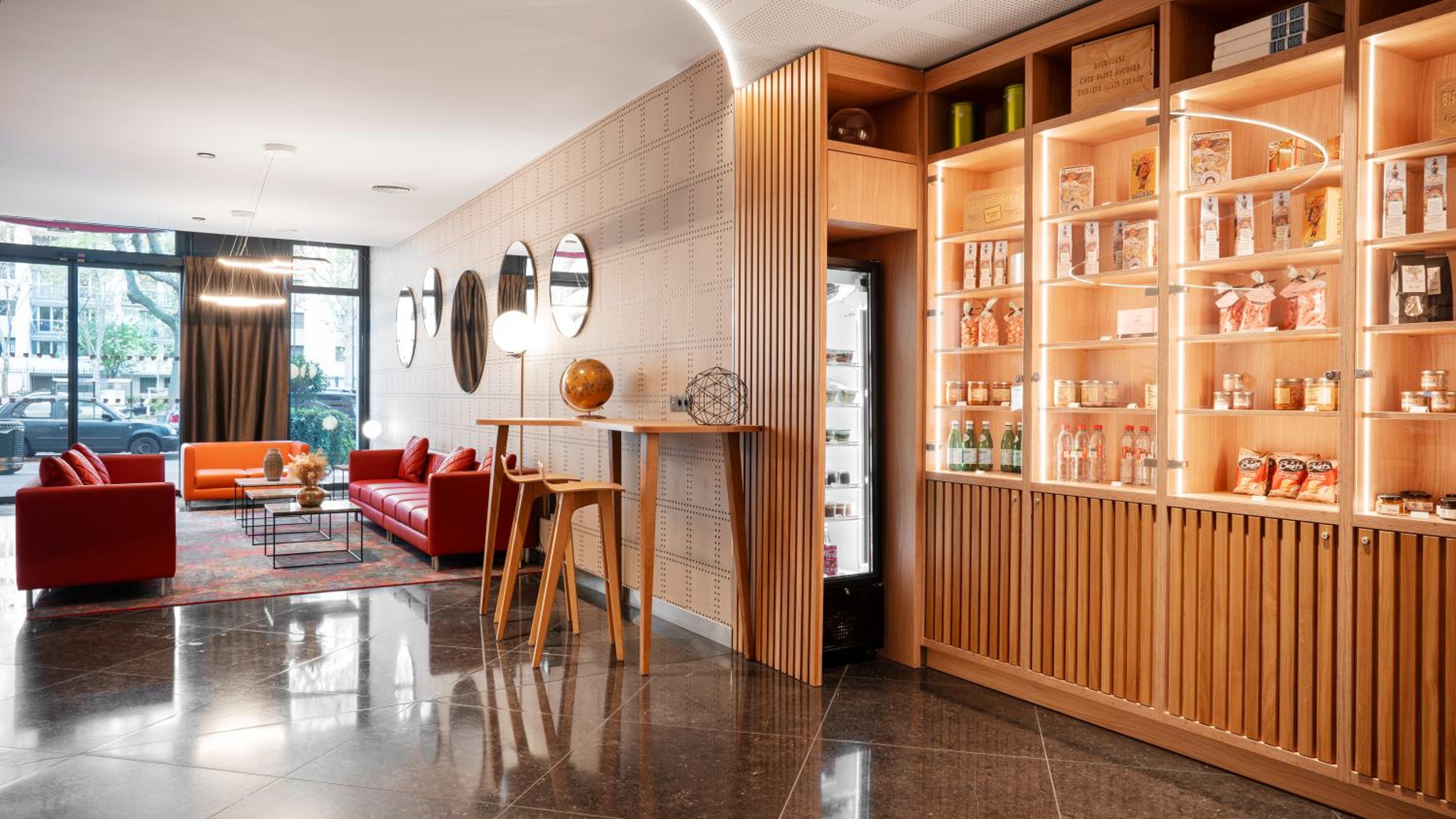 hotel reception