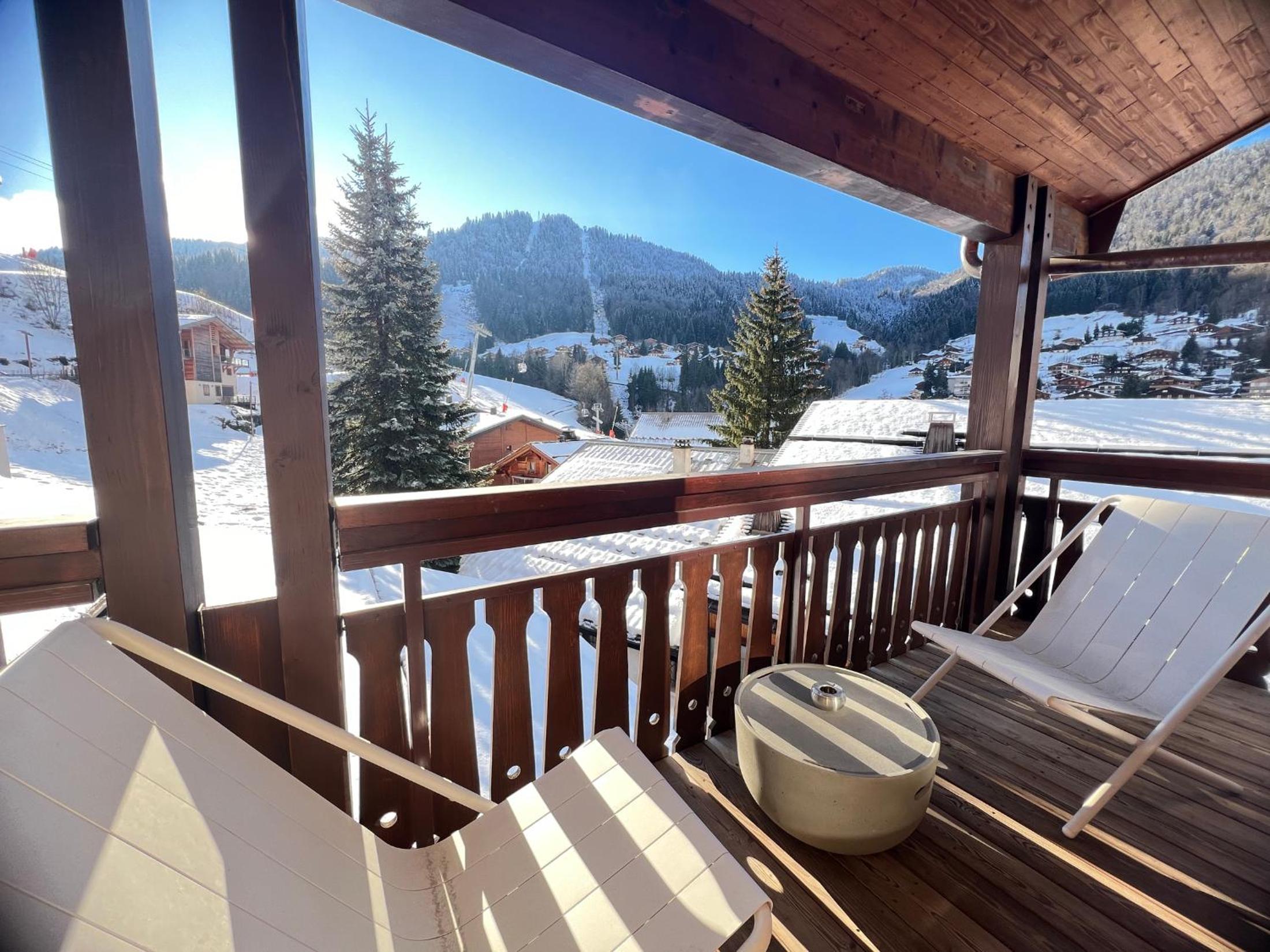 OURS POLAIRE bel appartement village et pistes view 3