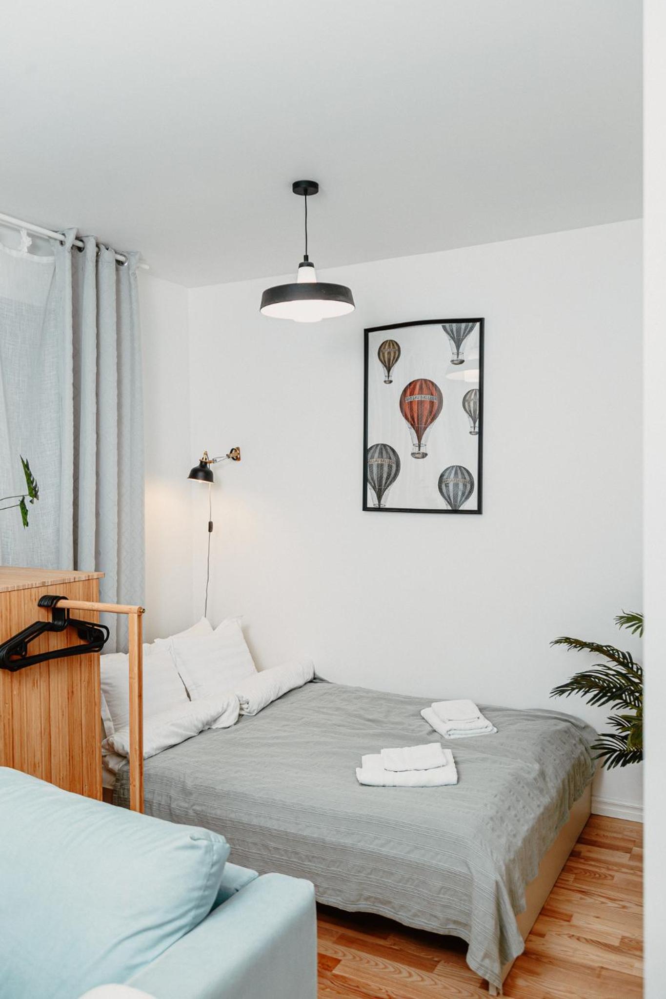 Peaceful Studio in Riga - Parking & Netflix