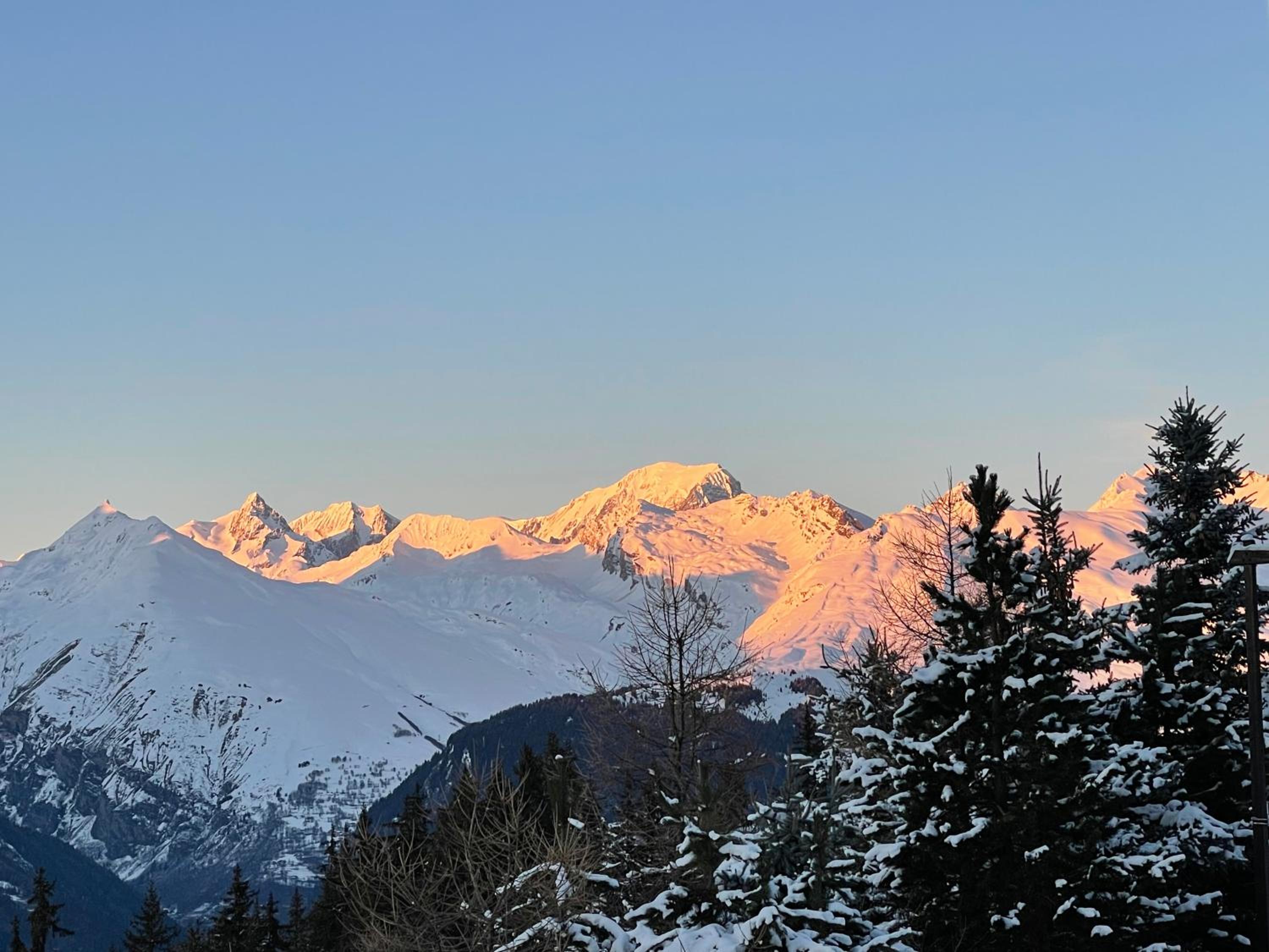 Arc 1800, le Chalet Manaro avec sa vue panoramique