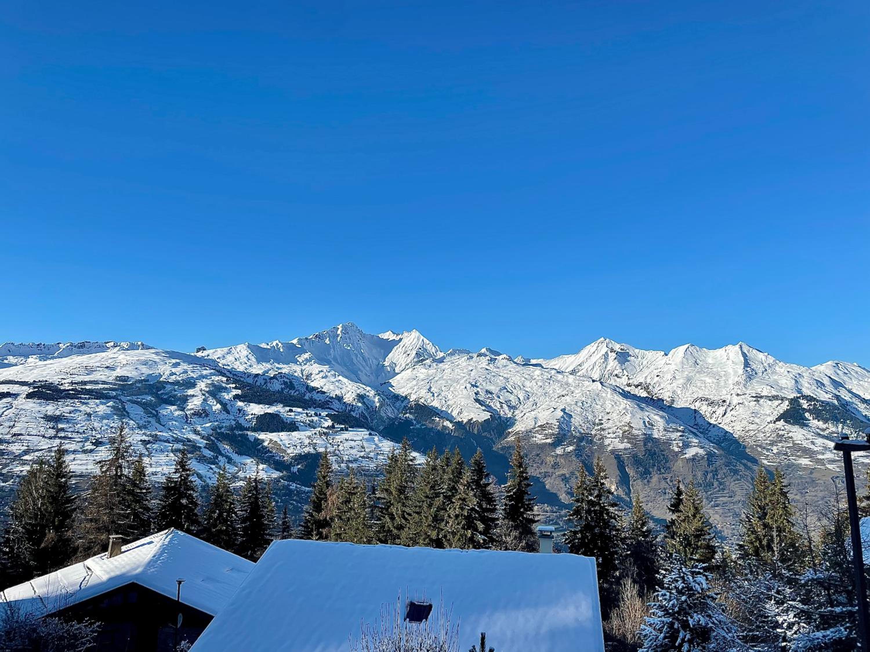 Arc 1800, le Chalet Manaro avec sa vue panoramique view 3