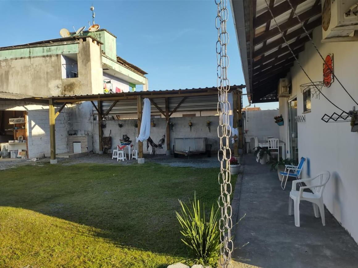 outdoor BBQ area