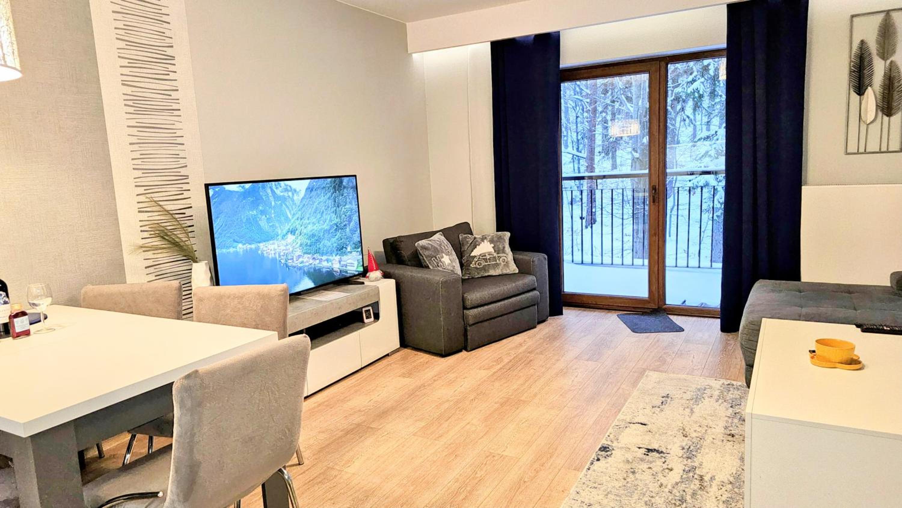 Apartament Rodzinny z pięknym widokiem na las
