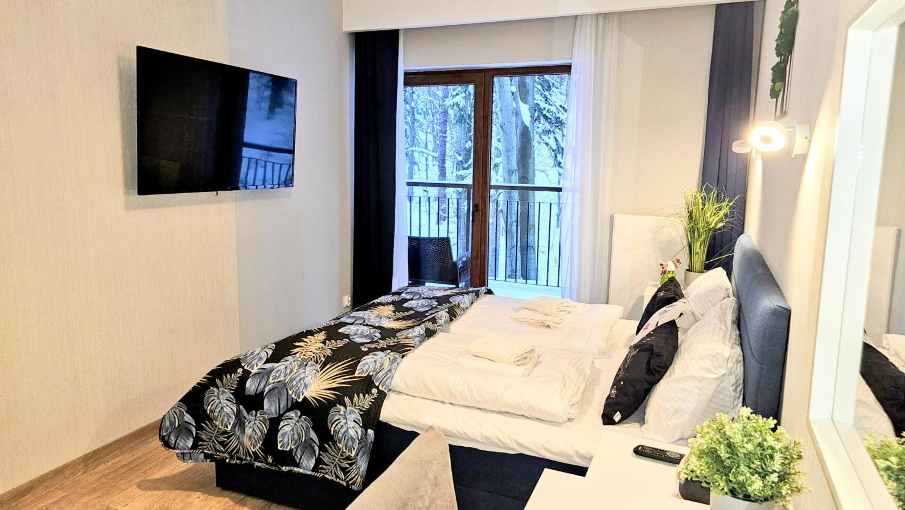 Apartament Rodzinny z pięknym widokiem na las