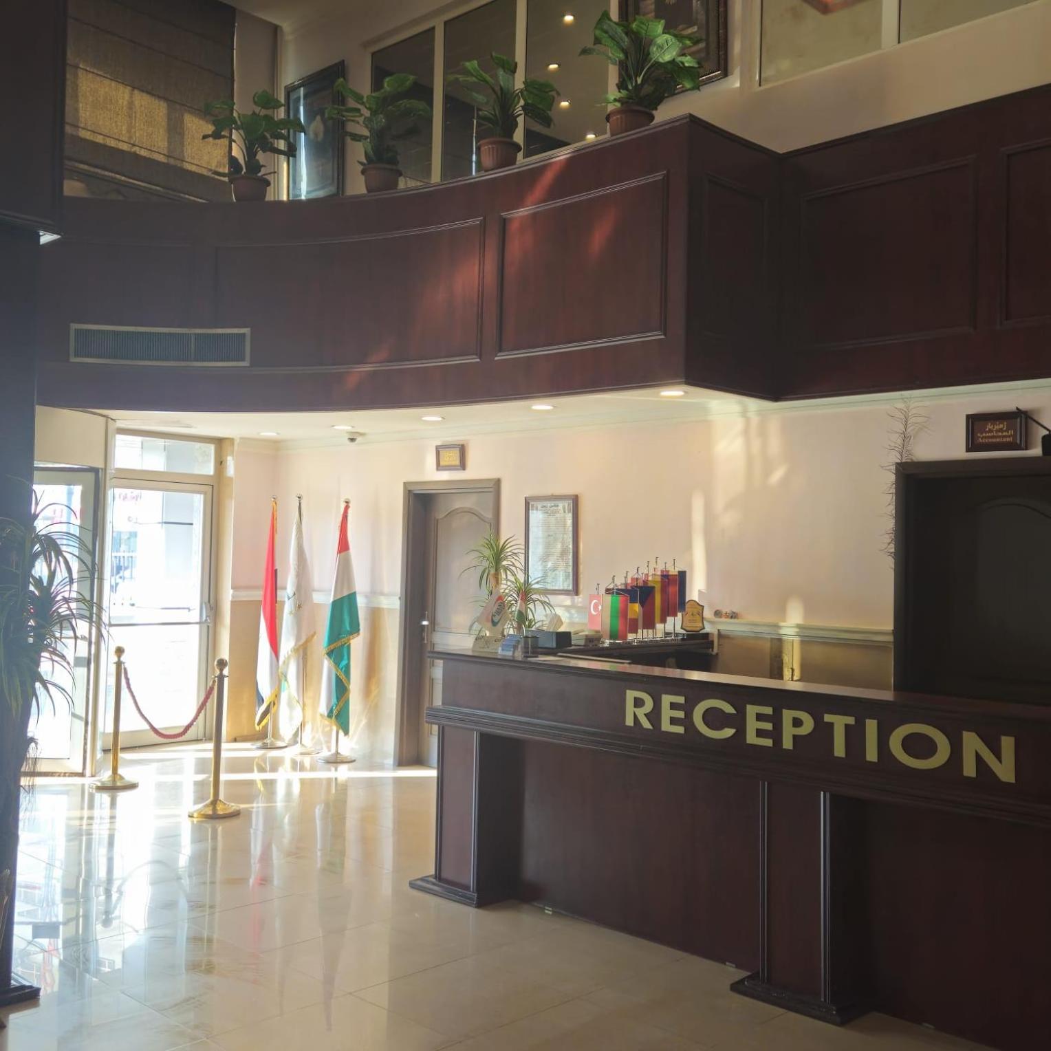 hotel reception