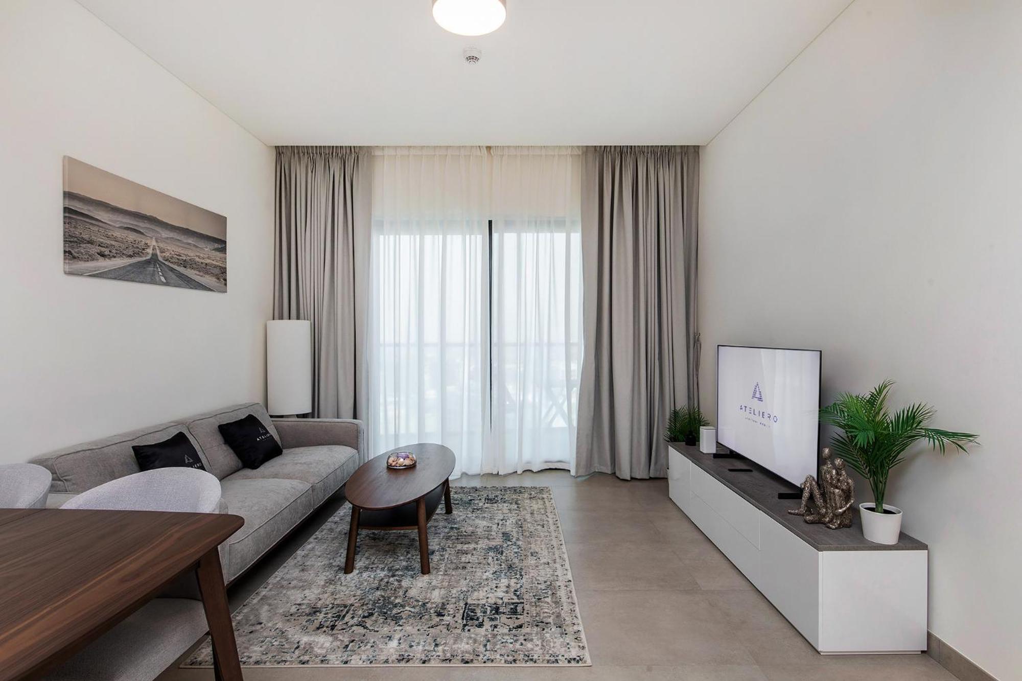 Stylish 1BR in Sobha Grande