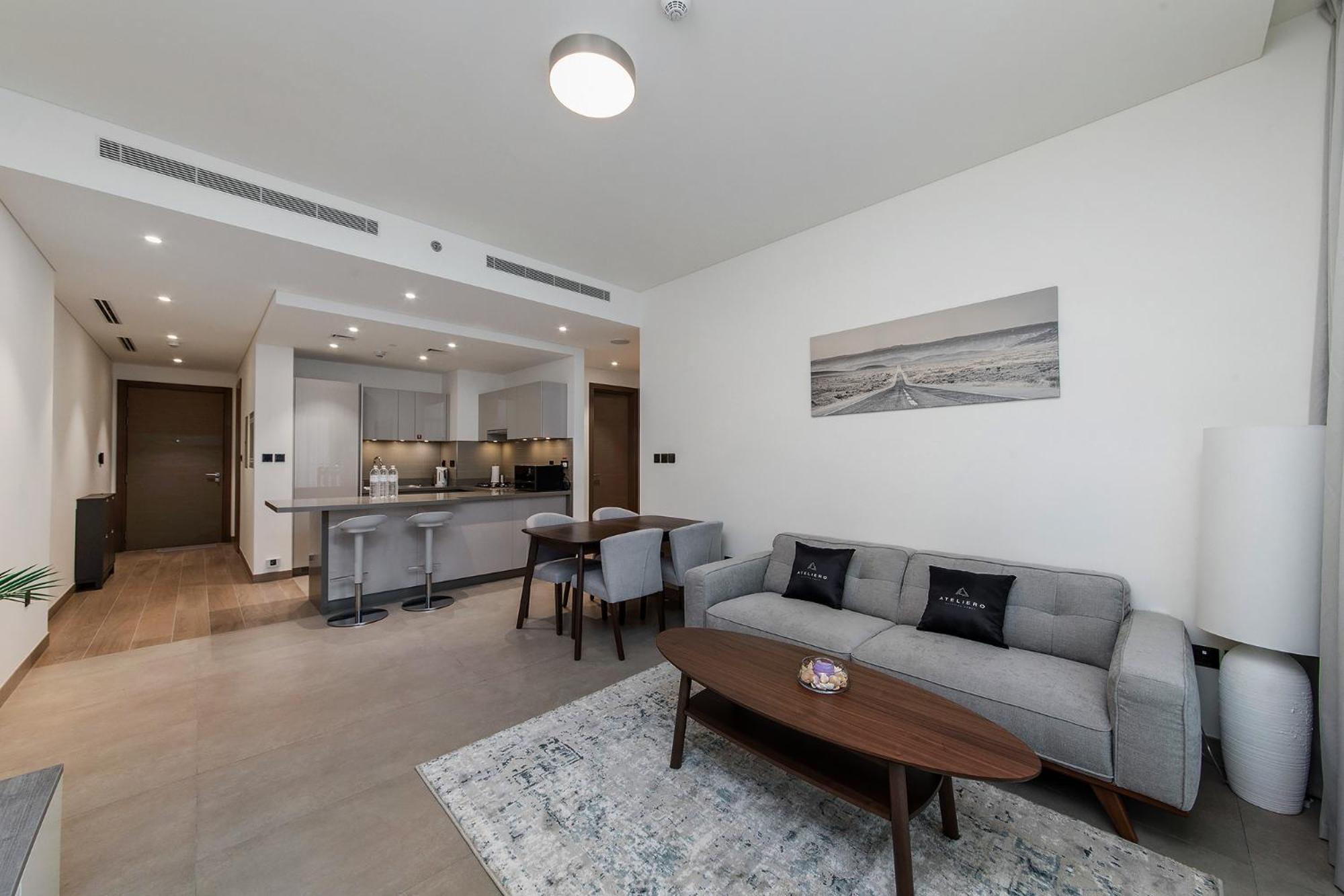 Stylish 1BR in Sobha Grande
