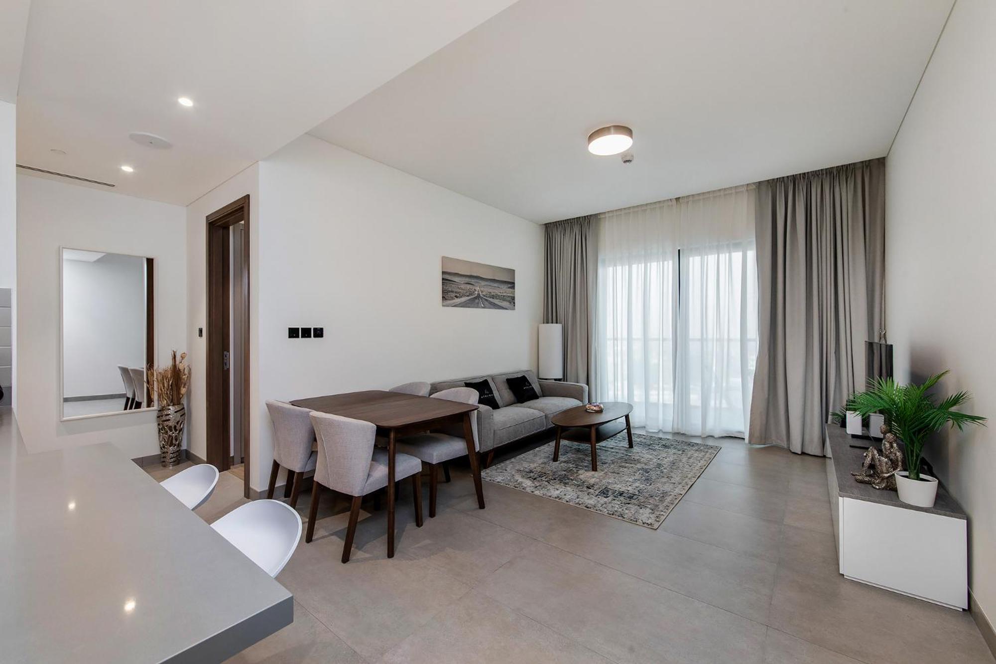 Stylish 1BR in Sobha Grande