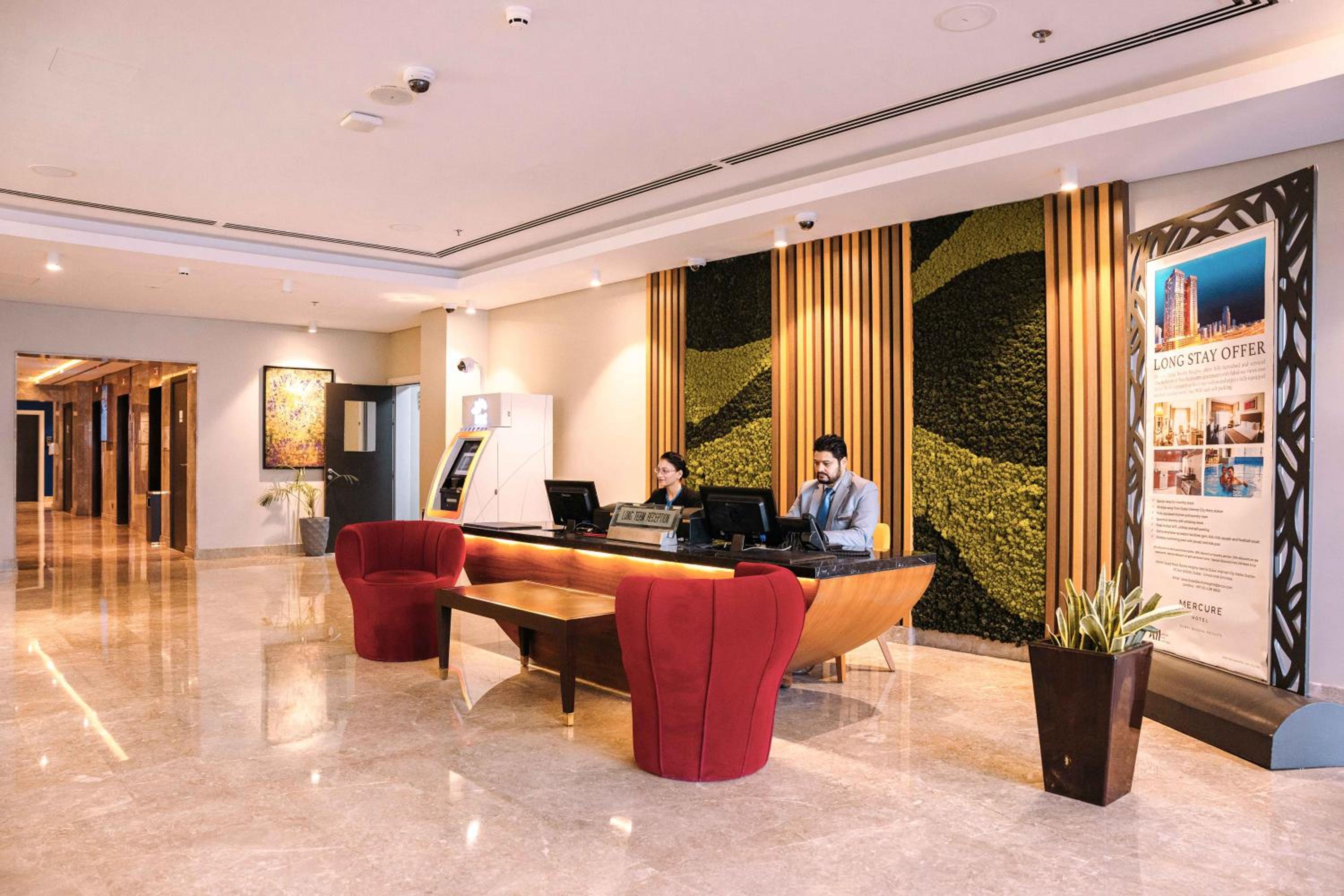 hotel reception