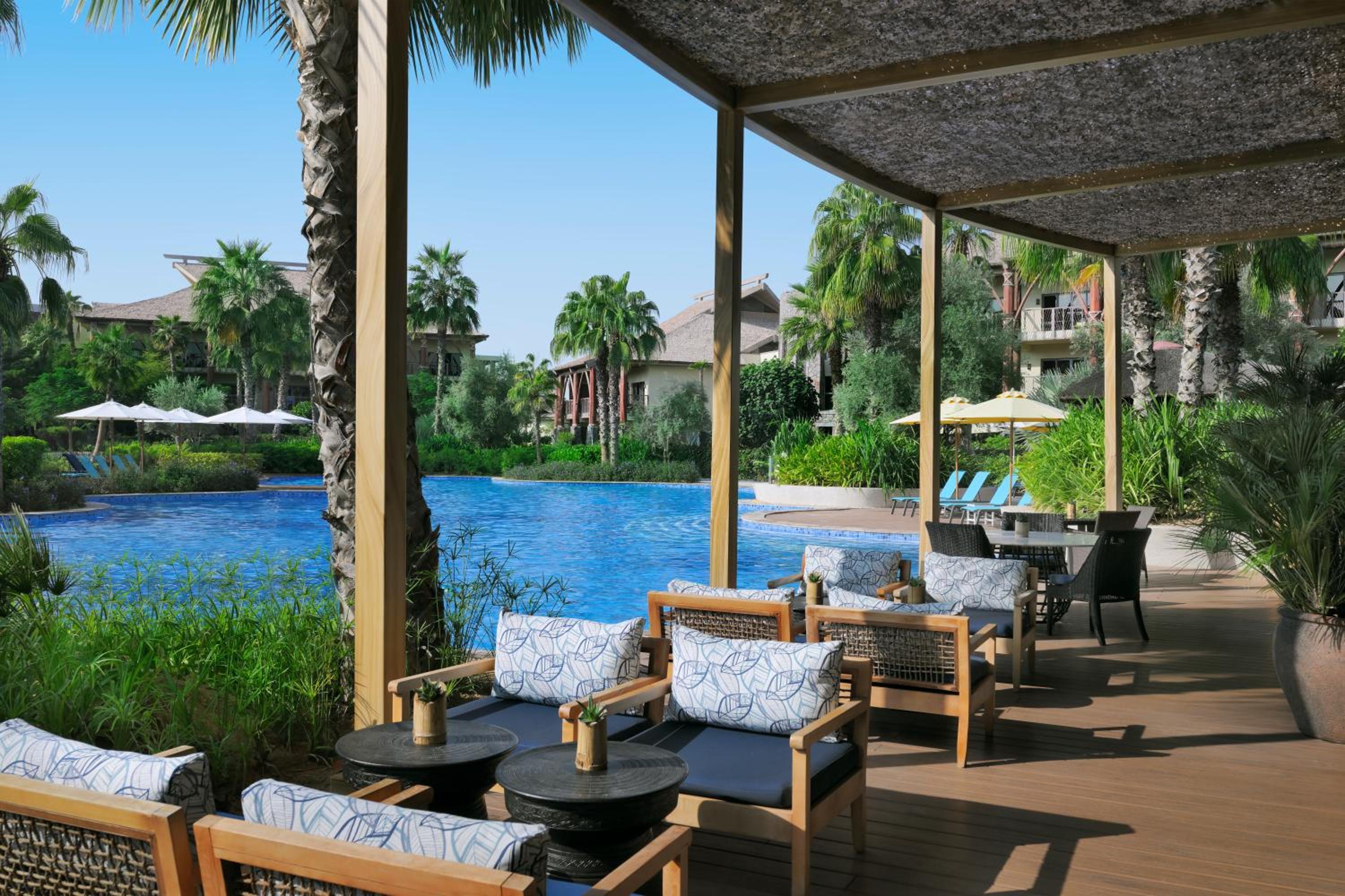 outdoor BBQ area