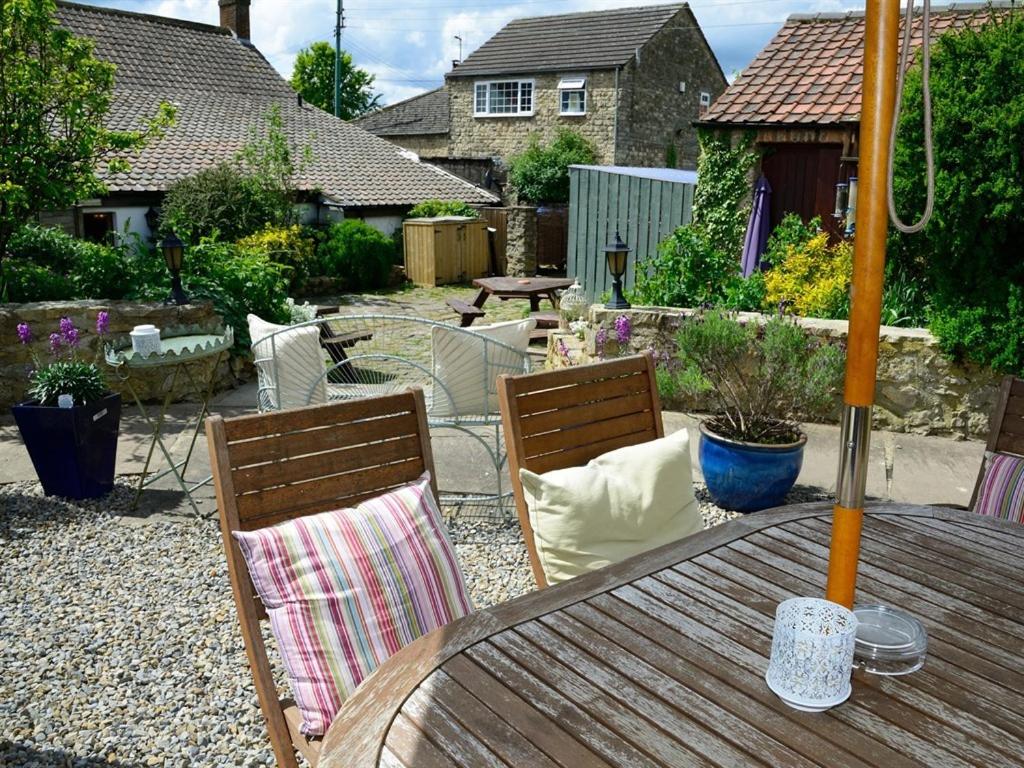 outdoor BBQ area
