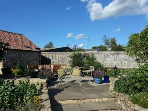 outdoor BBQ area