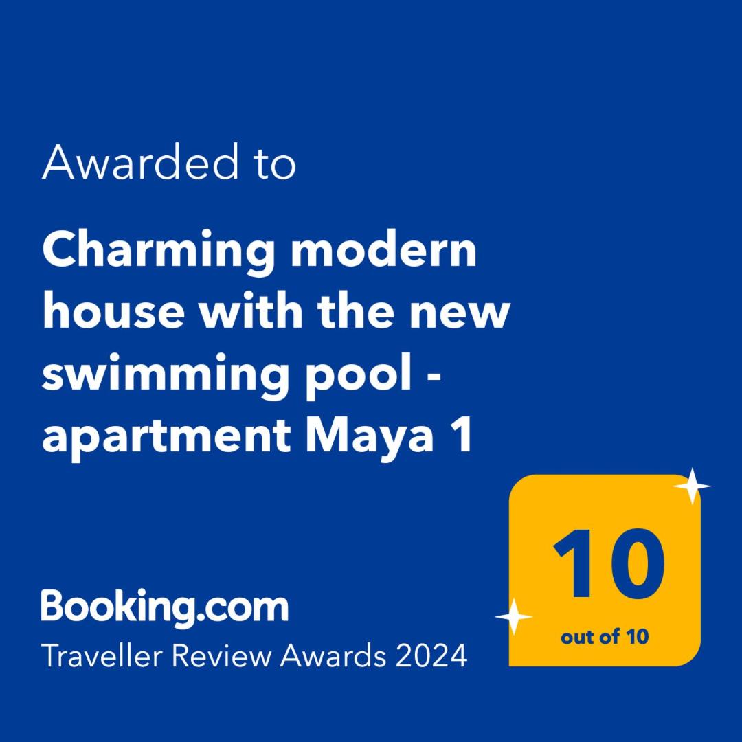Charming modern house with the new swimming pool - apartment Maya 1